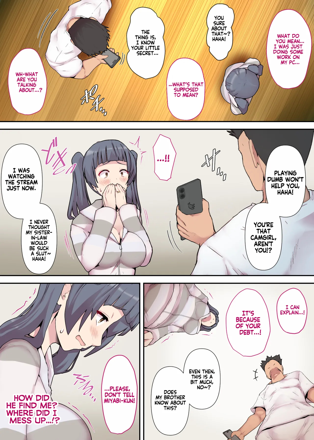 Shiroto Tsuma No Himitsu Haishin ~zenpen~ _ Housewife’s Secret Livestream Part 1 page 18