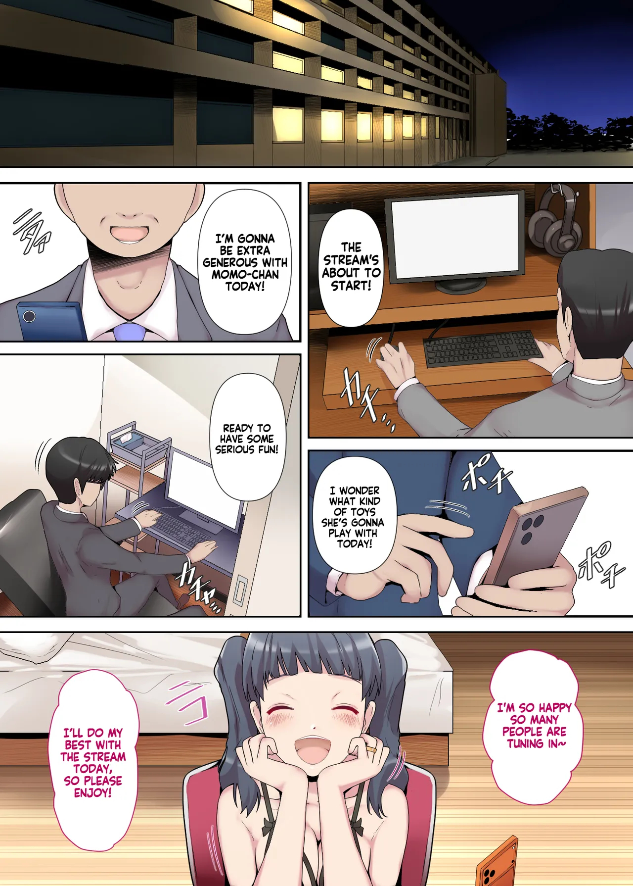 Shiroto Tsuma No Himitsu Haishin ~zenpen~ _ Housewife’s Secret Livestream Part 1 page 2