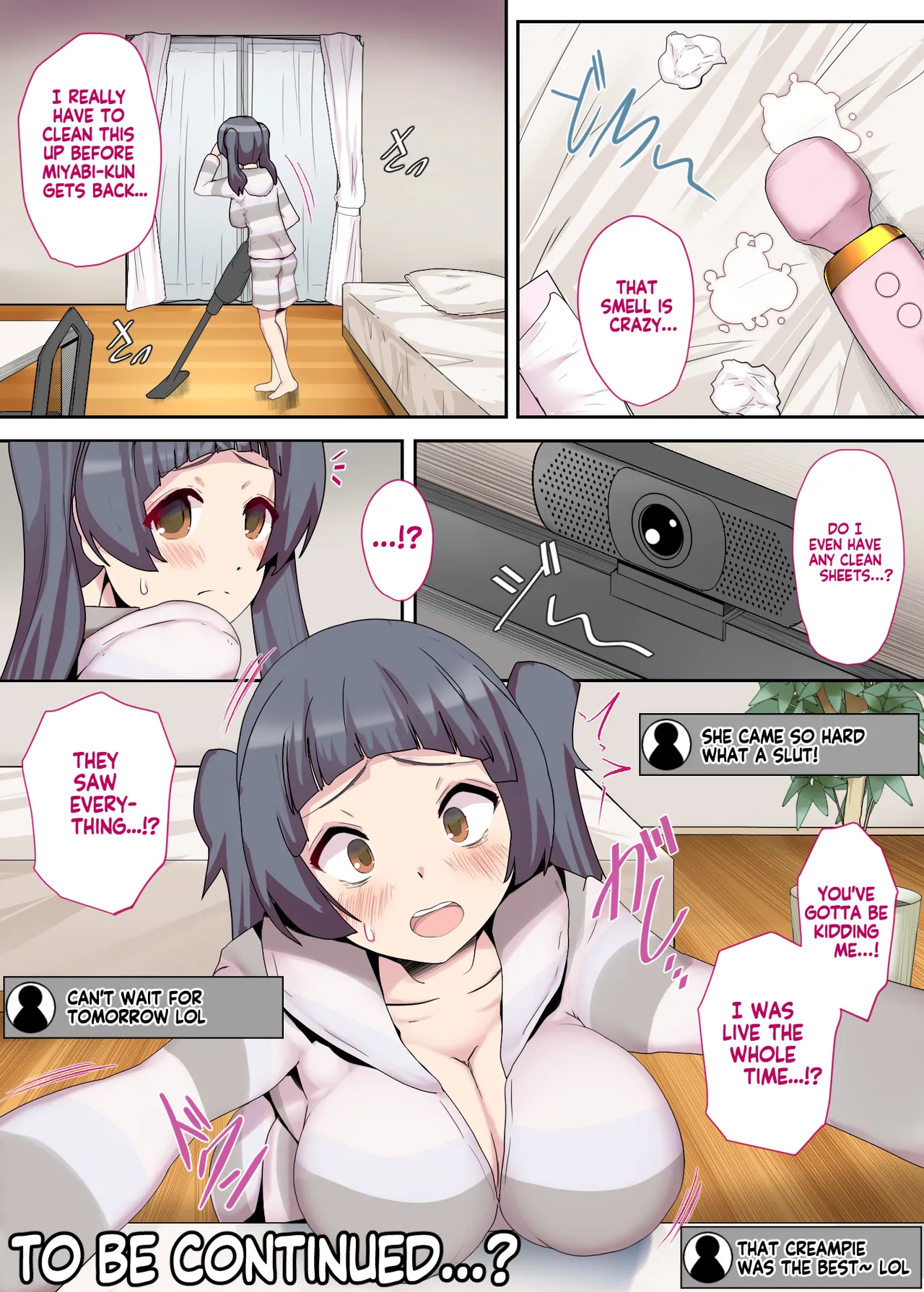 Shiroto Tsuma No Himitsu Haishin ~zenpen~ _ Housewife’s Secret Livestream Part 1 page 31