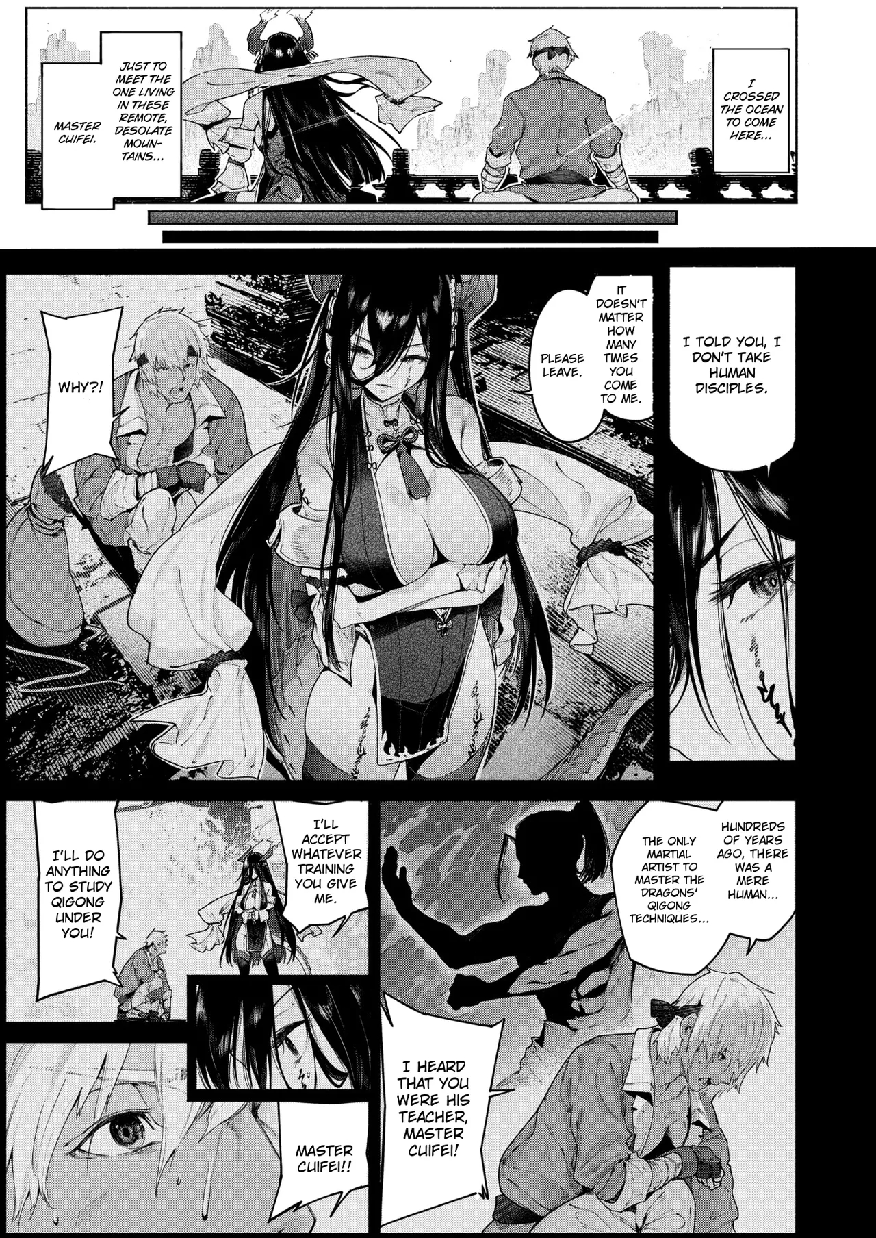 Special Training Under The Dragon Gril Master page 5