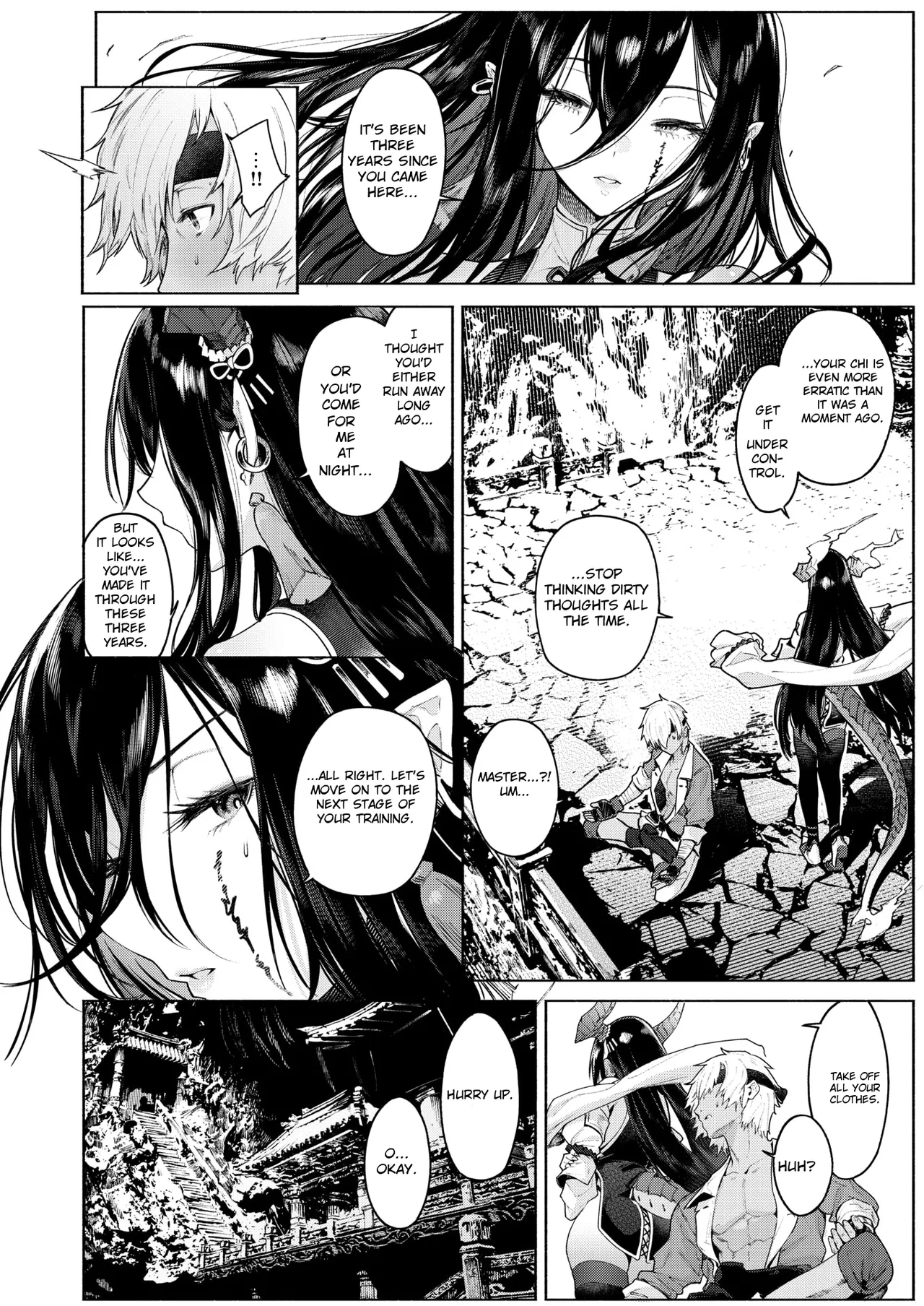 Special Training Under The Dragon Gril Master page 8