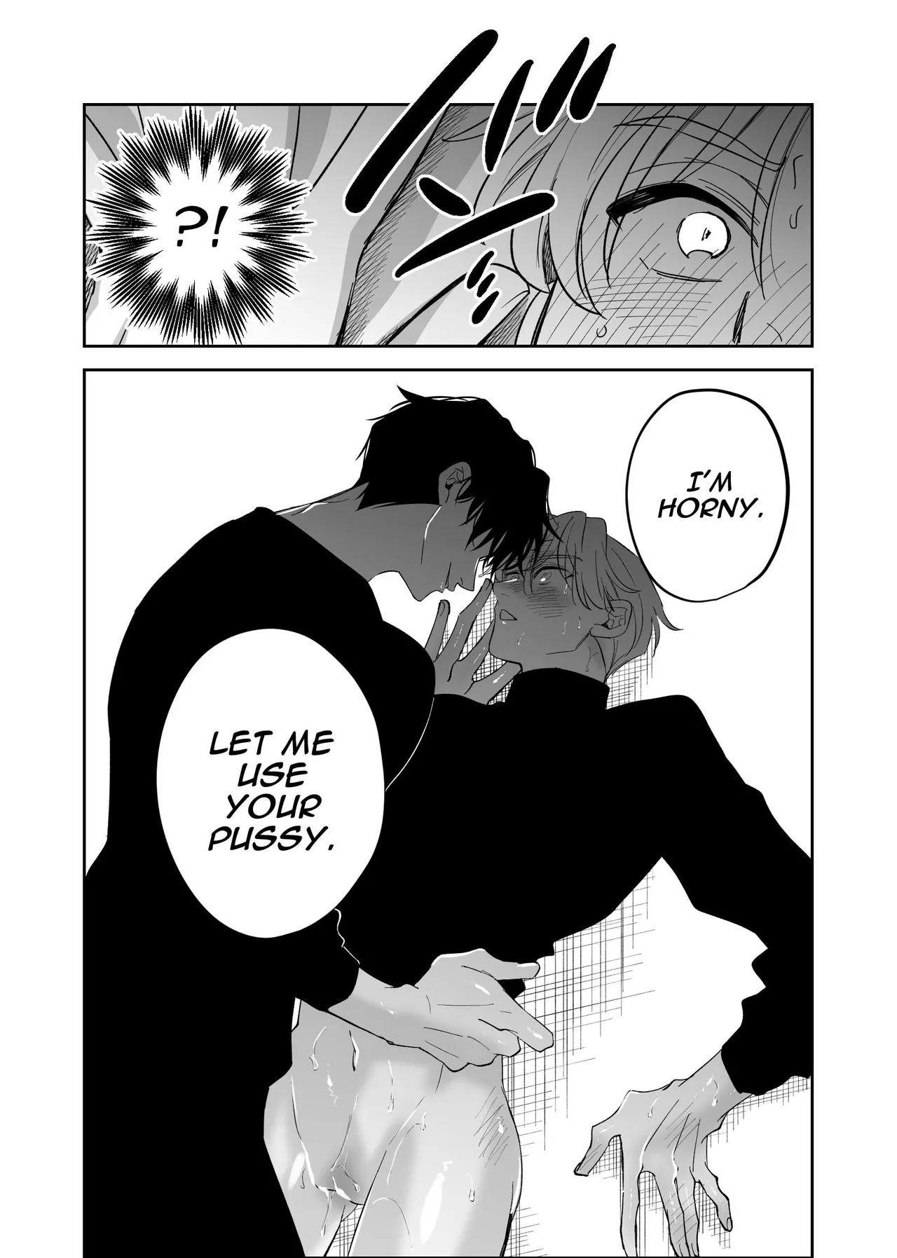 Straight Guy Turned Cuntboy Has Intense Mating Sex With His 190cm Longtime Male Friend page 20