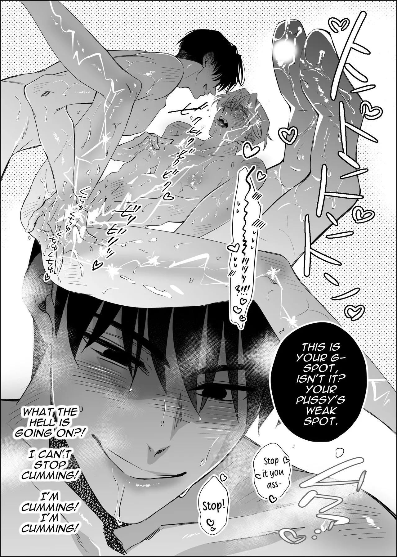 Straight Guy Turned Cuntboy Has Intense Mating Sex With His 190cm Longtime Male Friend page 30