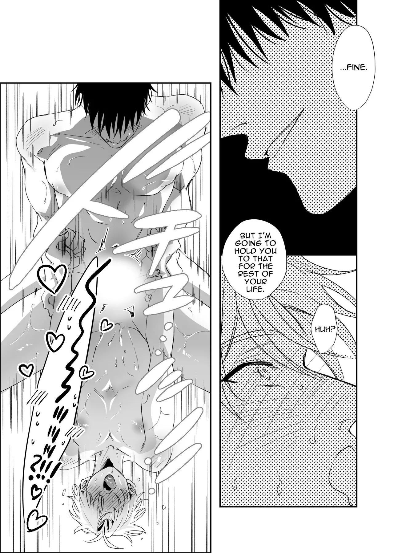 Straight Guy Turned Cuntboy Has Intense Mating Sex With His 190cm Longtime Male Friend page 37