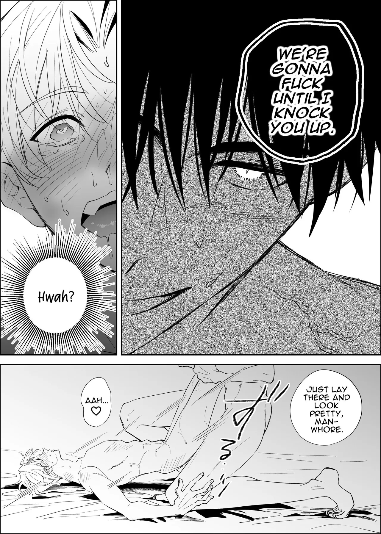 Straight Guy Turned Cuntboy Has Intense Mating Sex With His 190cm Longtime Male Friend page 40