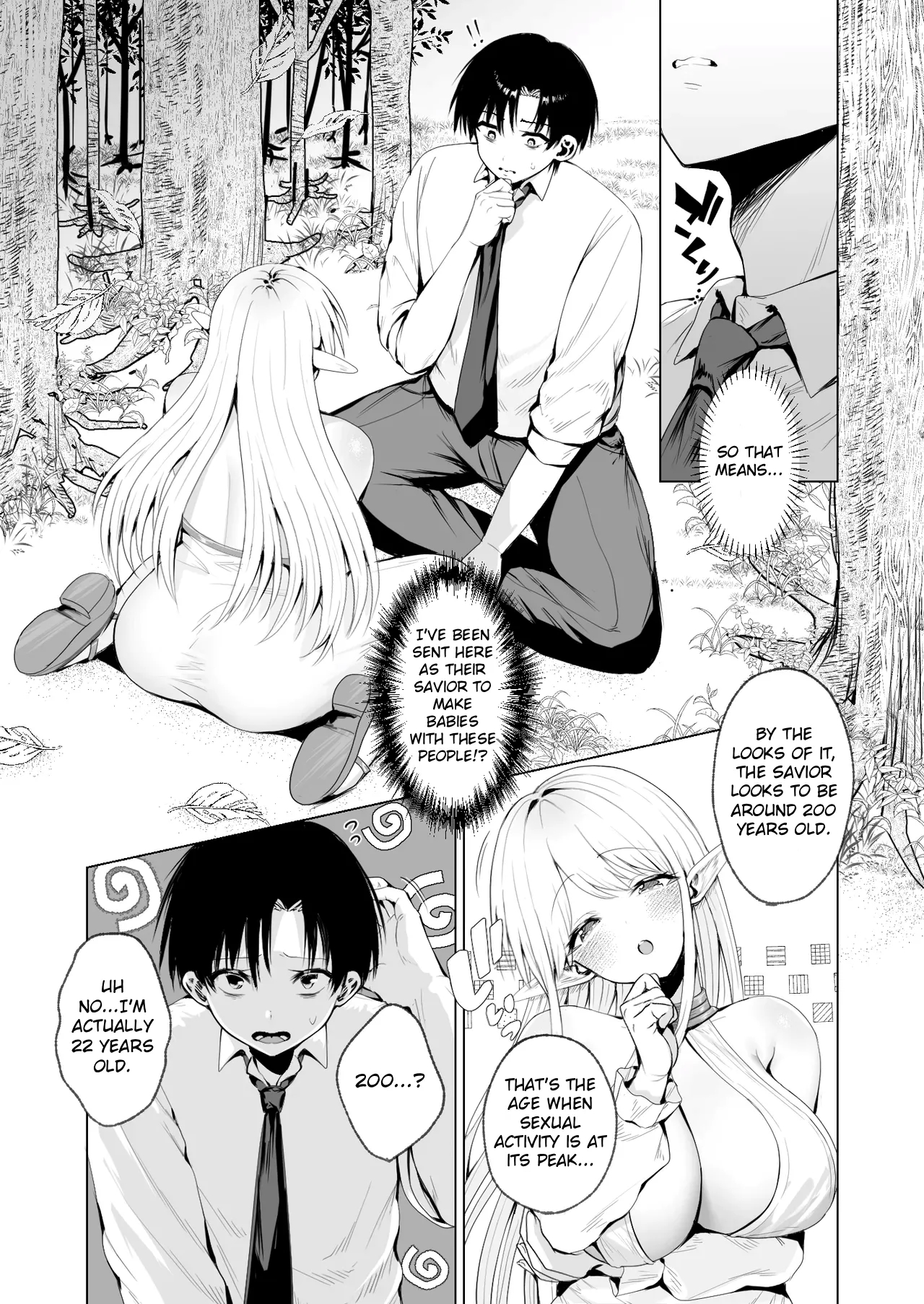 Summoned To Another World As A Breeder, I Get Spoiled And Have Non-stop Sex With My Elf Mommy page 11