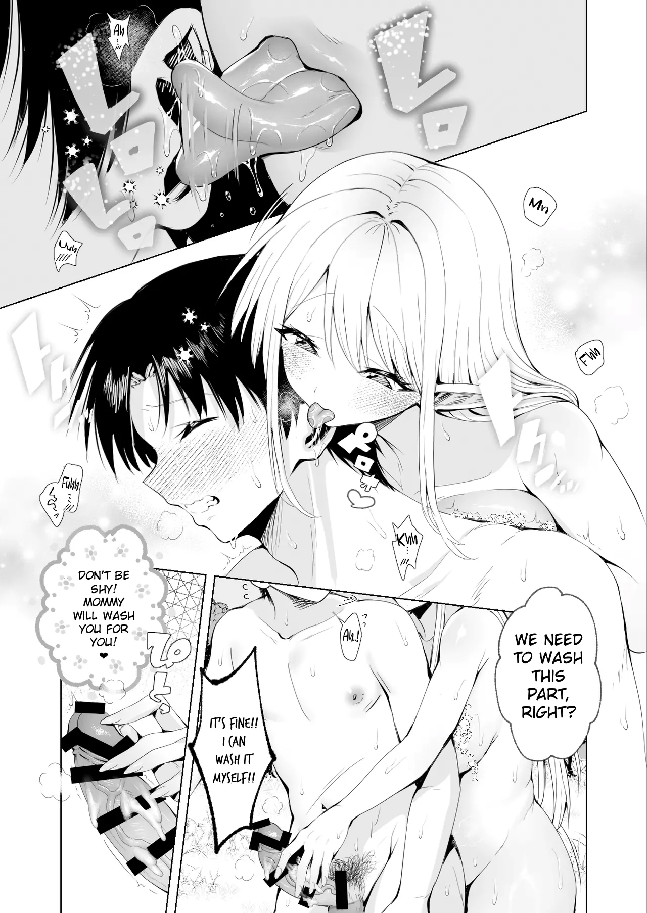 Summoned To Another World As A Breeder, I Get Spoiled And Have Non-stop Sex With My Elf Mommy page 40
