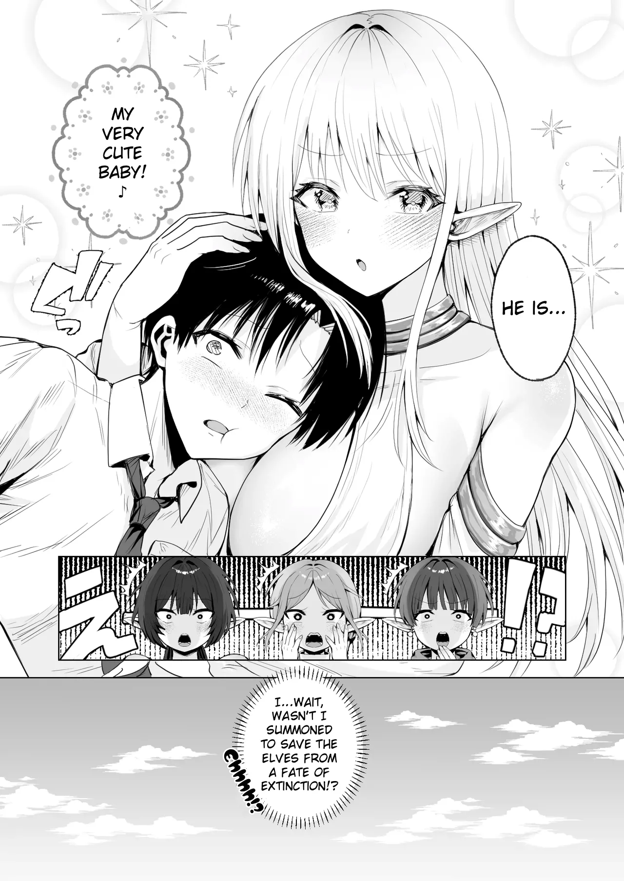 Summoned To Another World As A Breeder, I Get Spoiled And Have Non-stop Sex With My Elf Mommy page 51