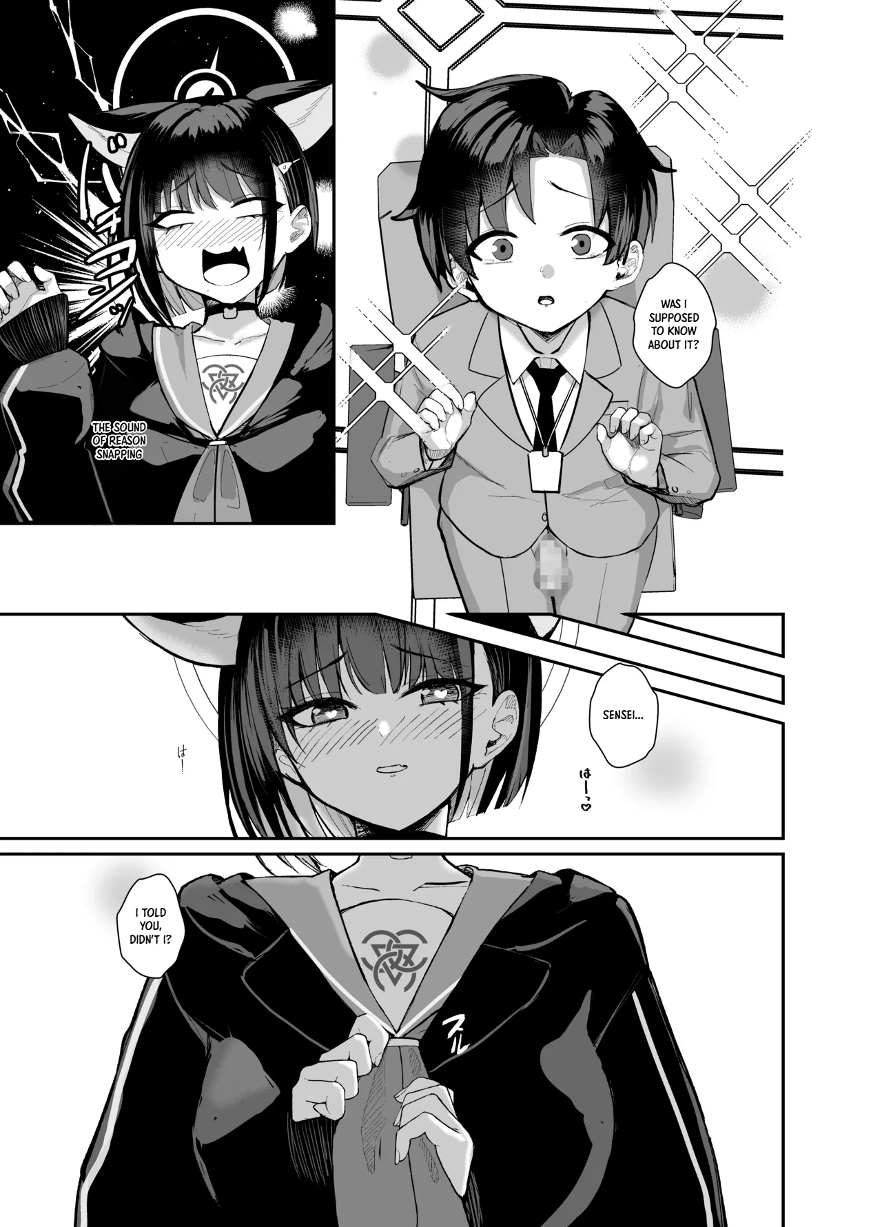 Thank You For Your Hard Work, Sensei. page 9
