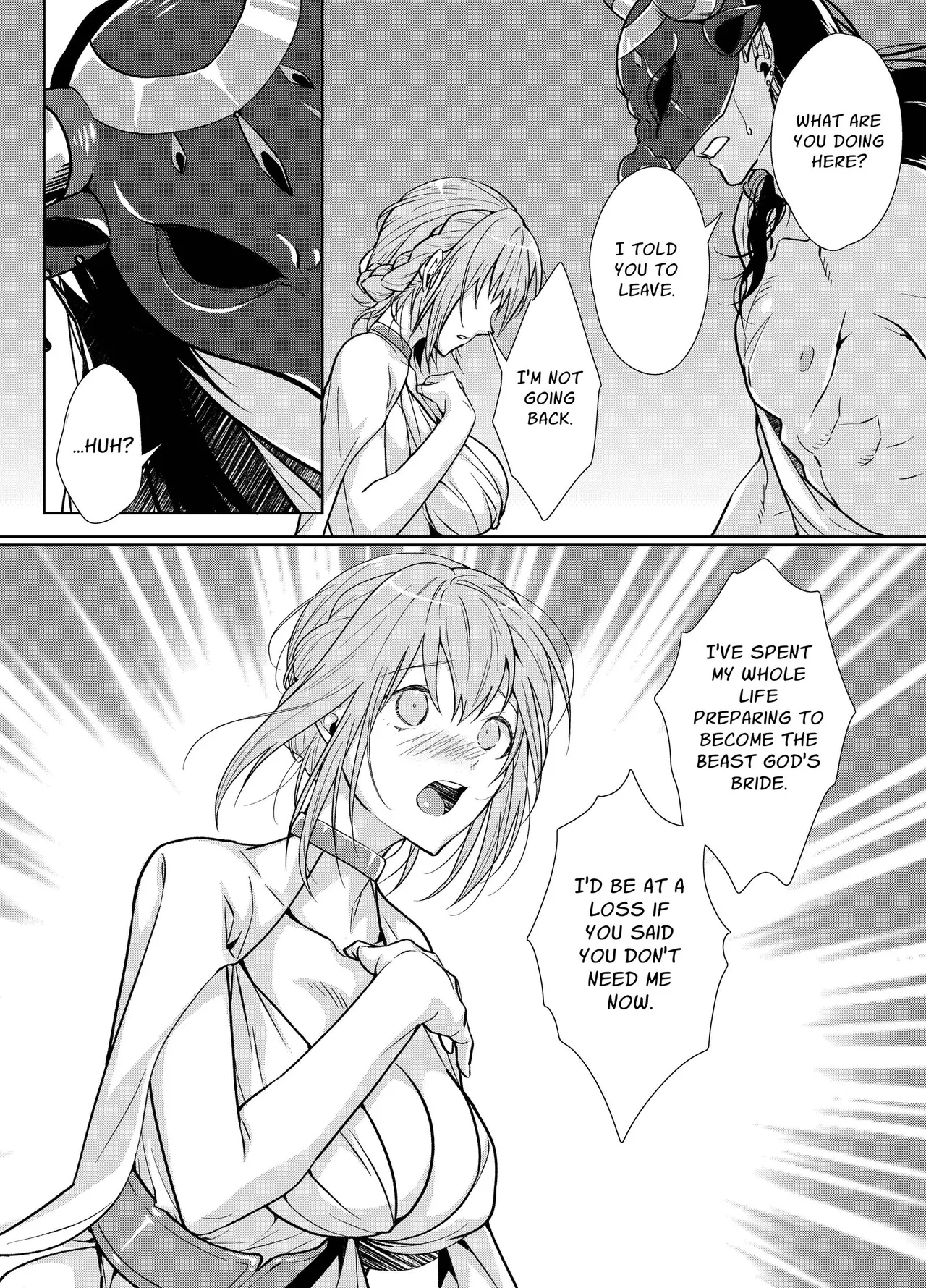 The Beast God And His Sacrificial Bride page 9