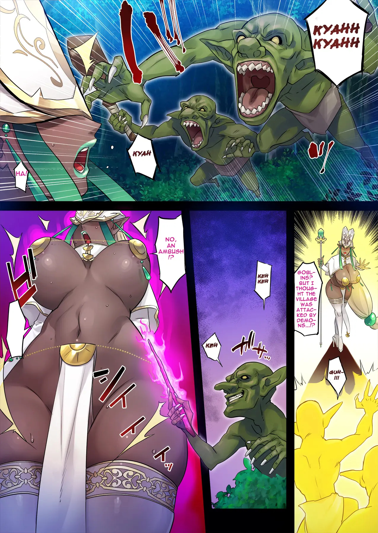 The Defeat And Breeding Of The Sorceress Rozalia page 4
