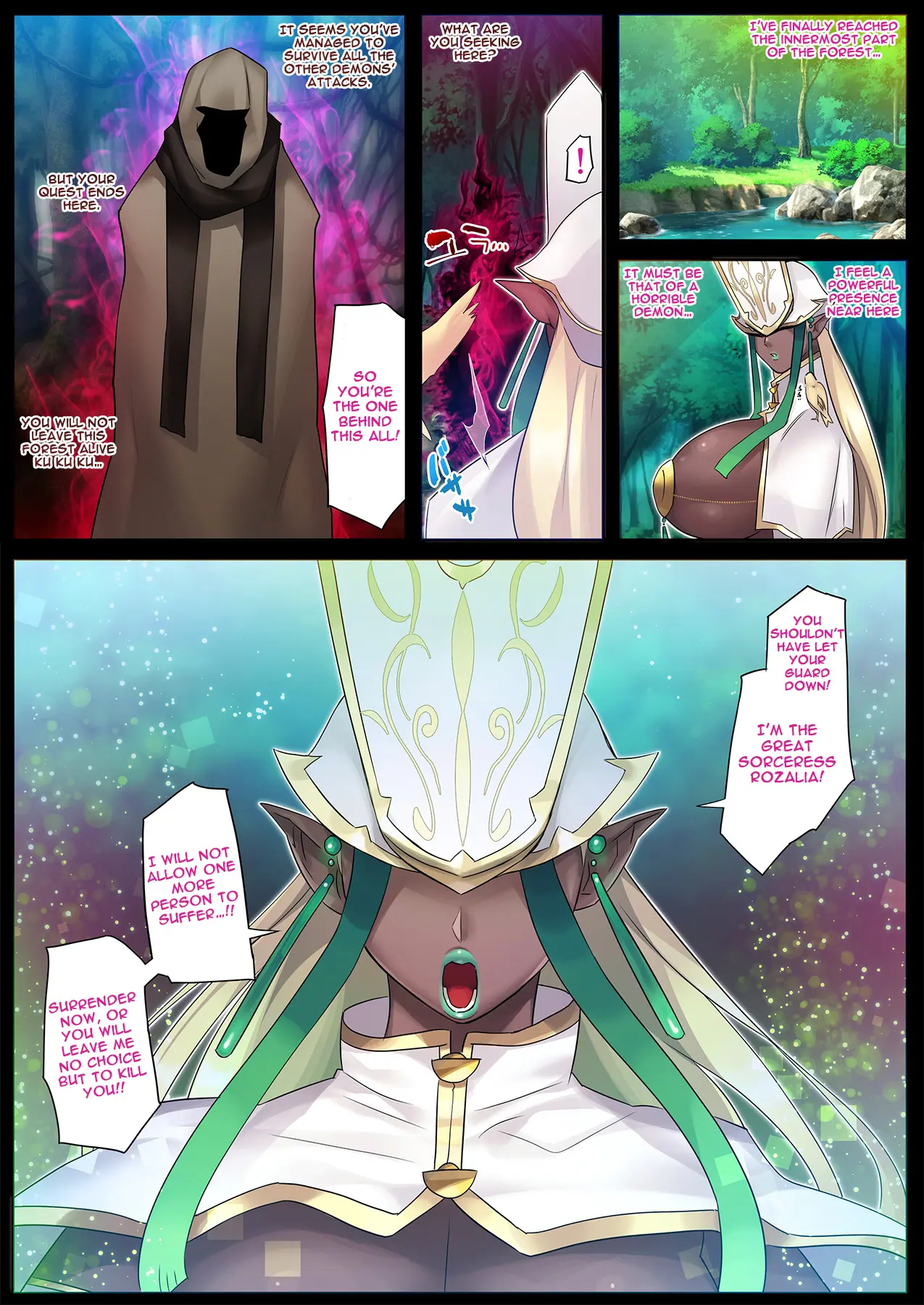 The Defeat And Breeding Of The Sorceress Rozalia page 69