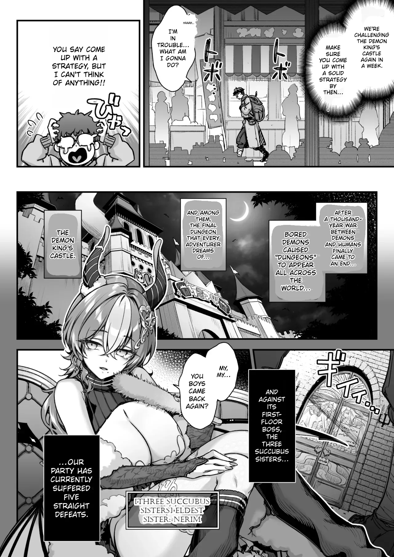 The Demon King's Succubuses Vs. Lewd Crest Mage page 5