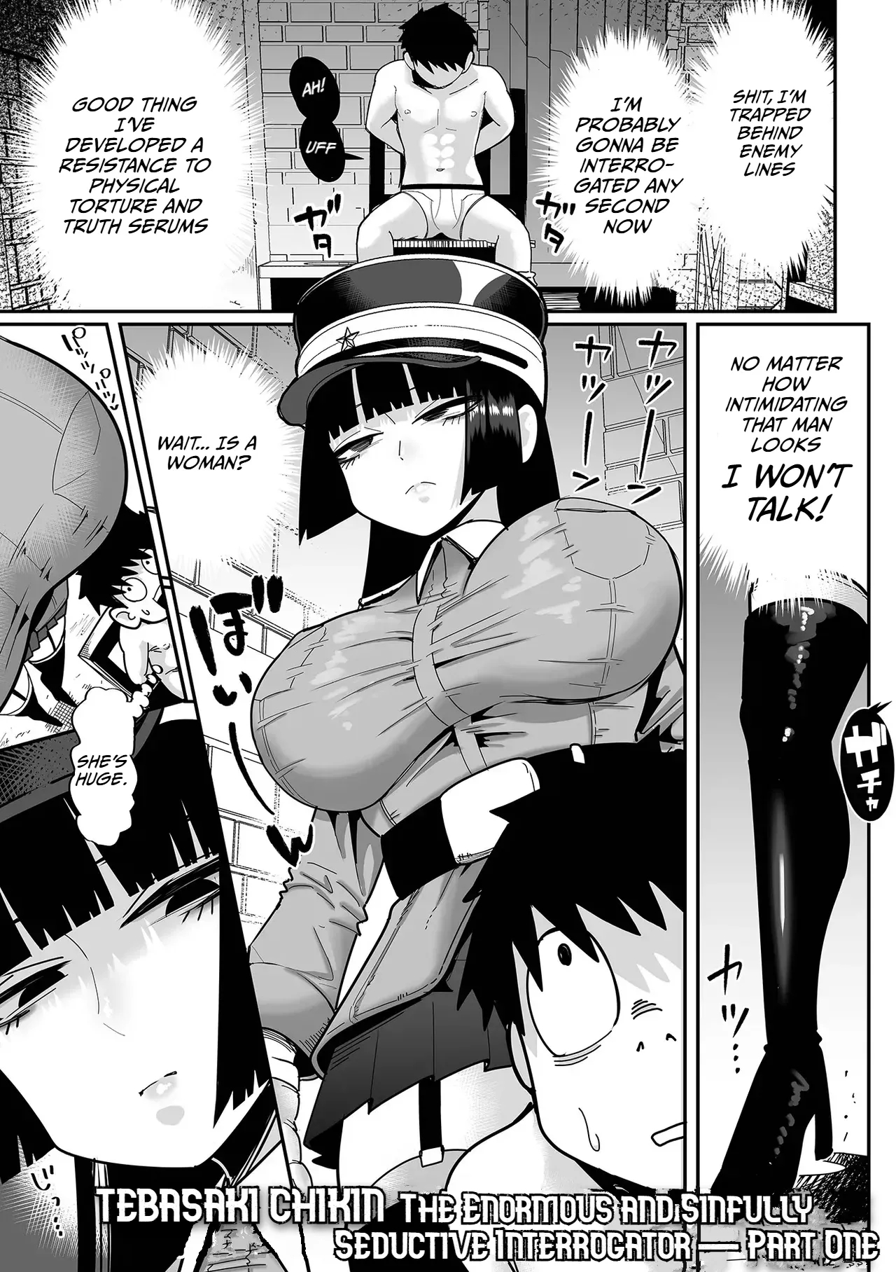 The Enormous And Sinfully Seductive Interrogator Part One page 1