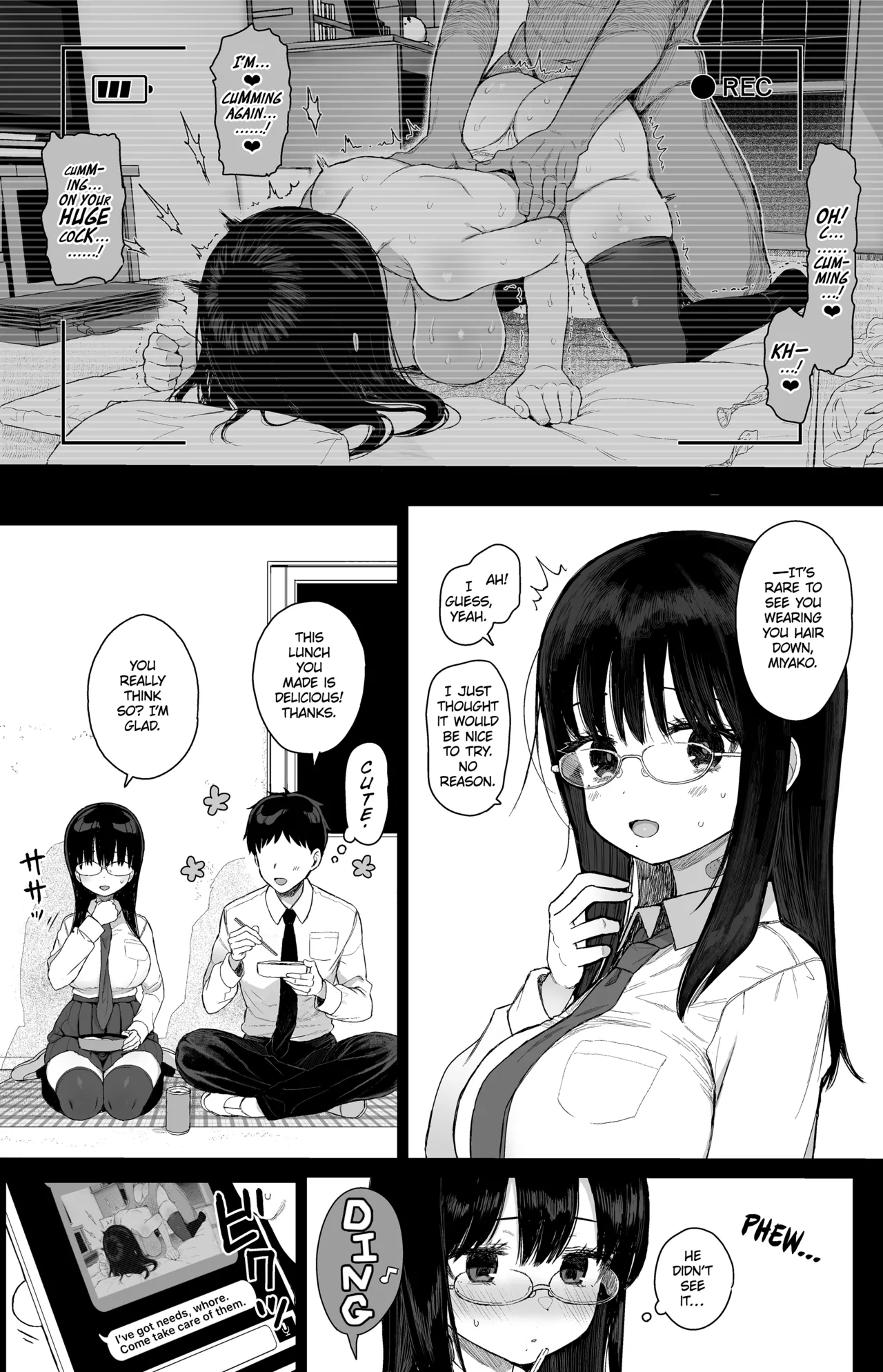 The Mild-mannered Girlfriend Who Cant Resist page 28