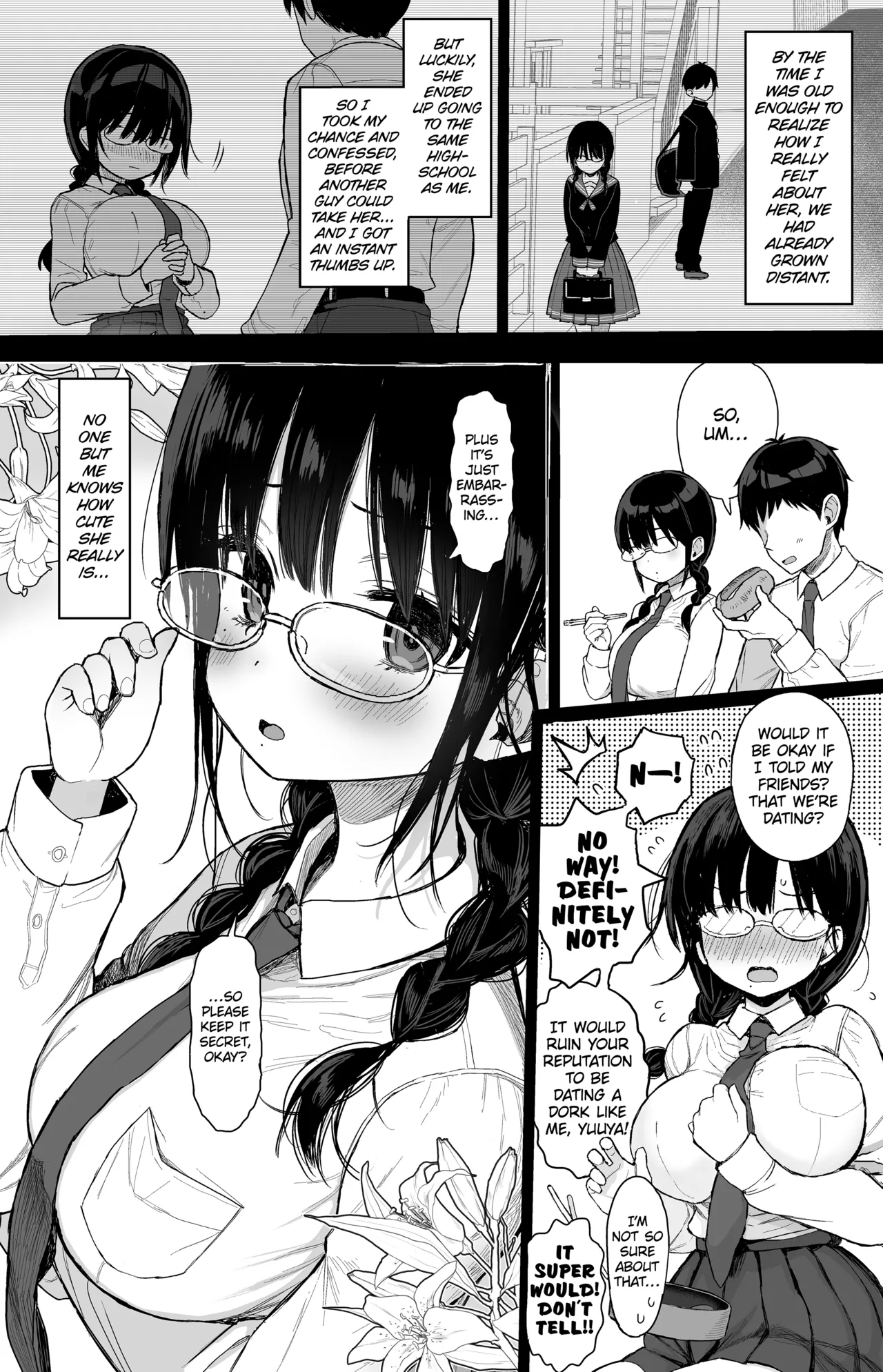 The Mild-mannered Girlfriend Who Cant Resist page 4