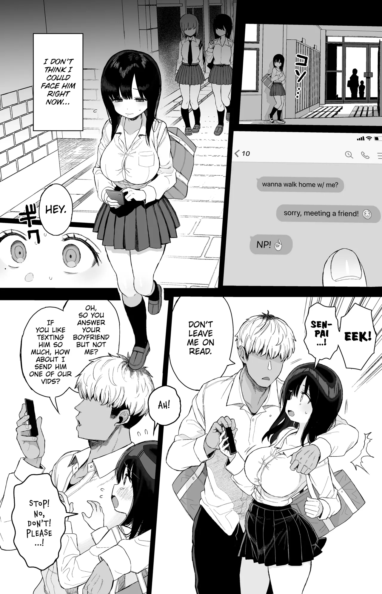 The Mild-mannered Girlfriend Who Cant Resist page 57