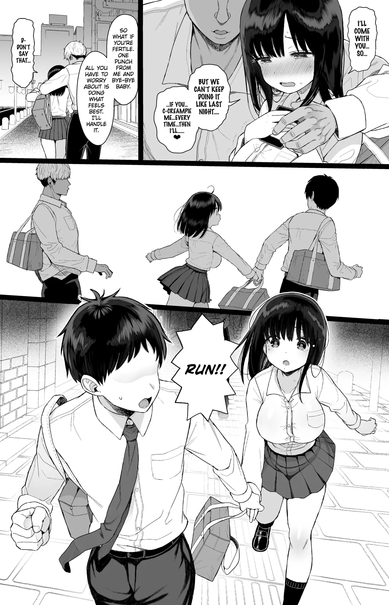 The Mild-mannered Girlfriend Who Cant Resist page 58