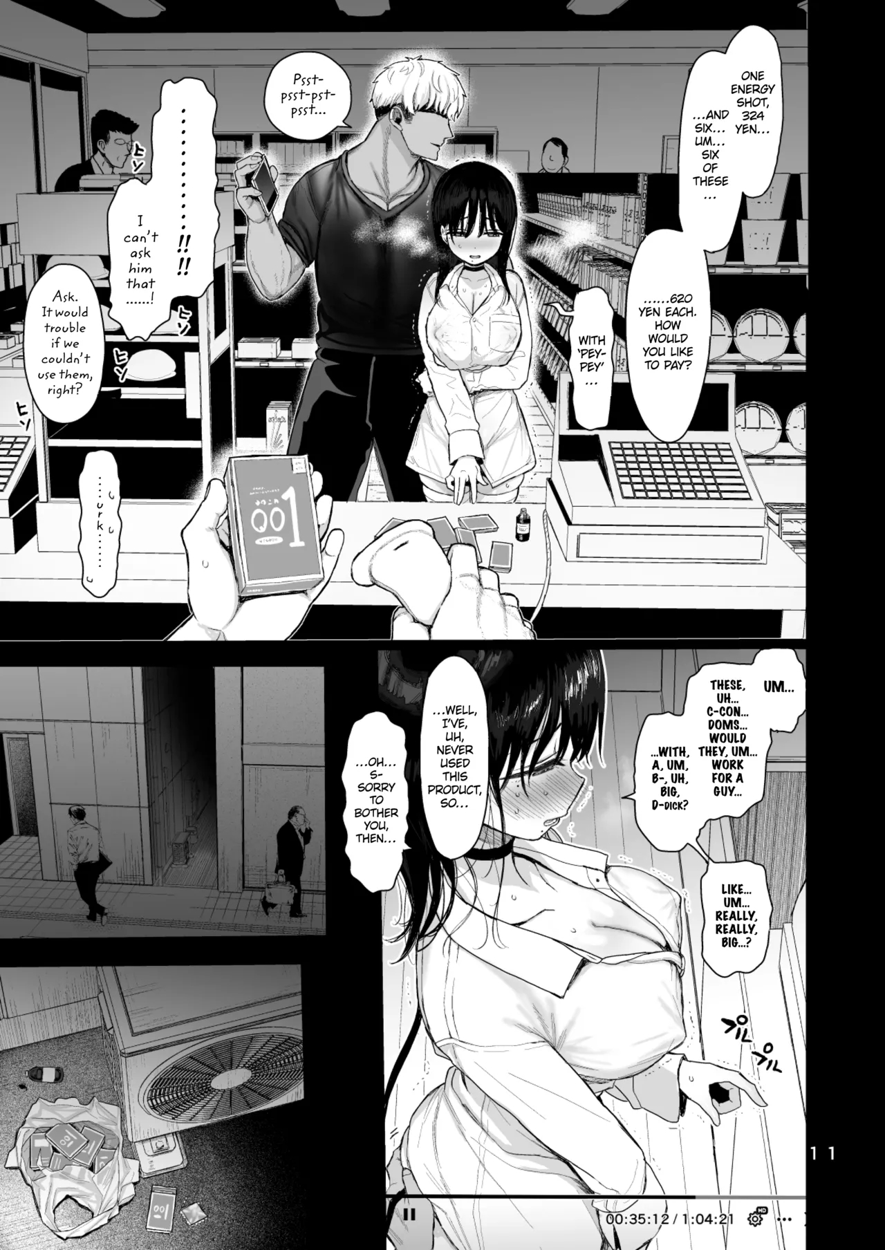 The Mild-mannered Girlfriend Who Cant Resist page 77