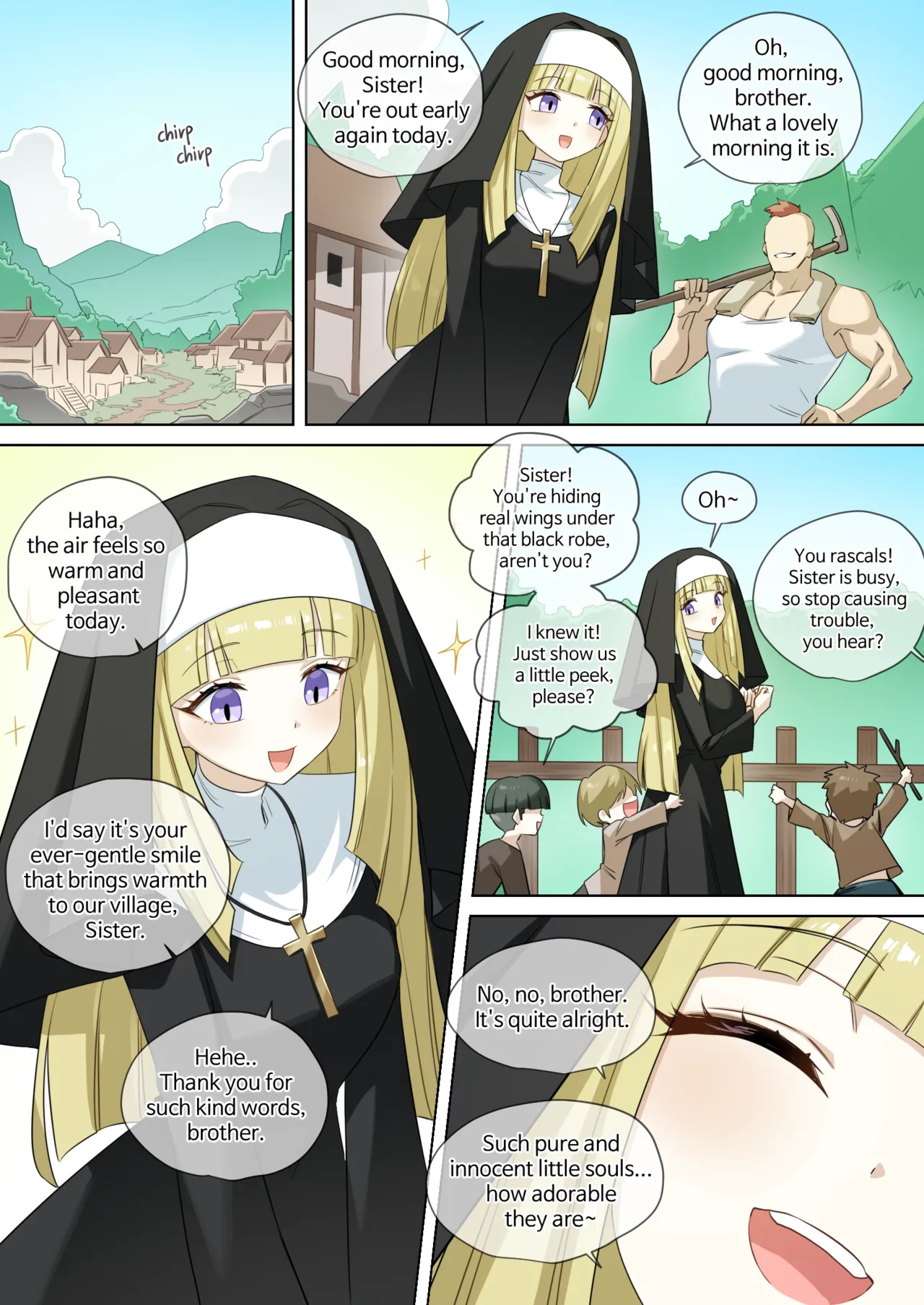 The Nun Who Tricks Her Sibling page 2