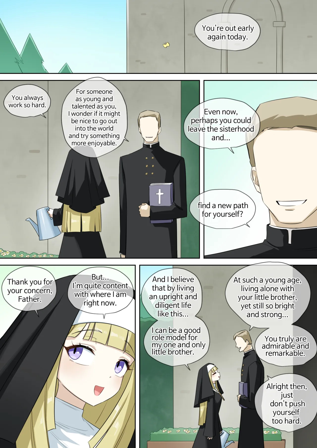 The Nun Who Tricks Her Sibling page 3