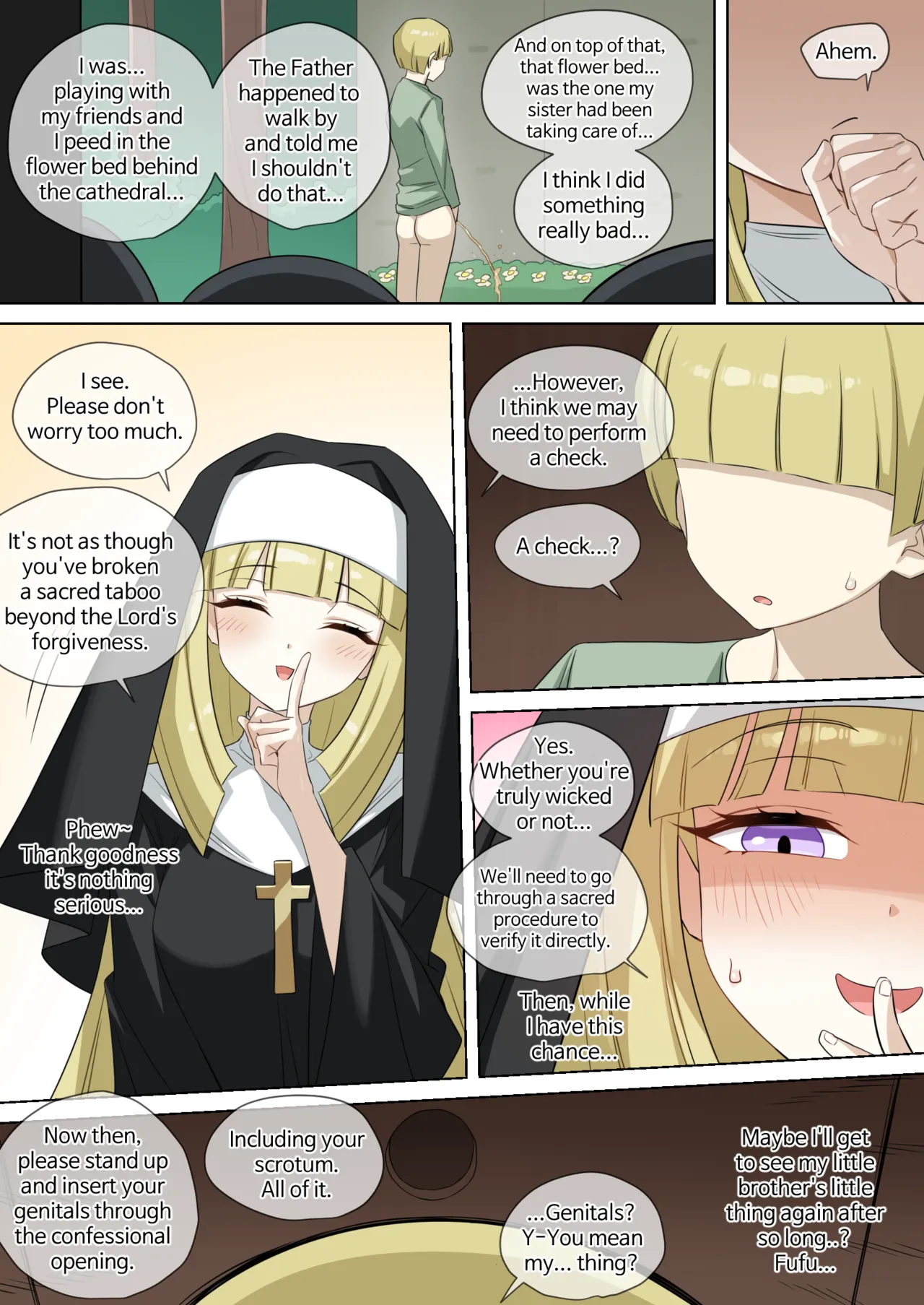 The Nun Who Tricks Her Sibling page 8