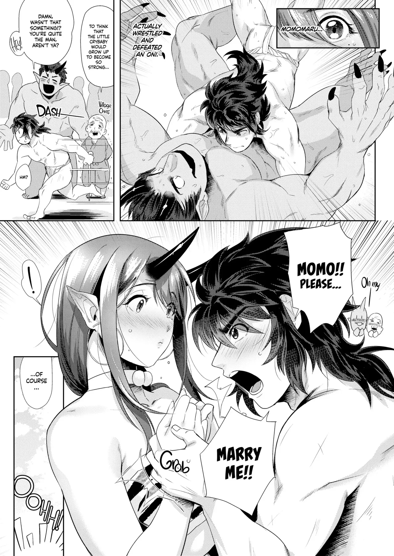 The Oni And The Young Peach - The Marriage page 2
