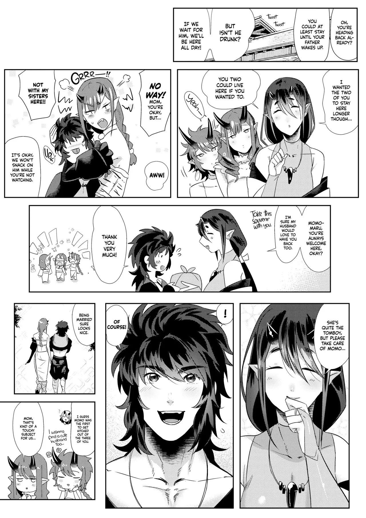 The Oni And The Young Peach - The Marriage page 27