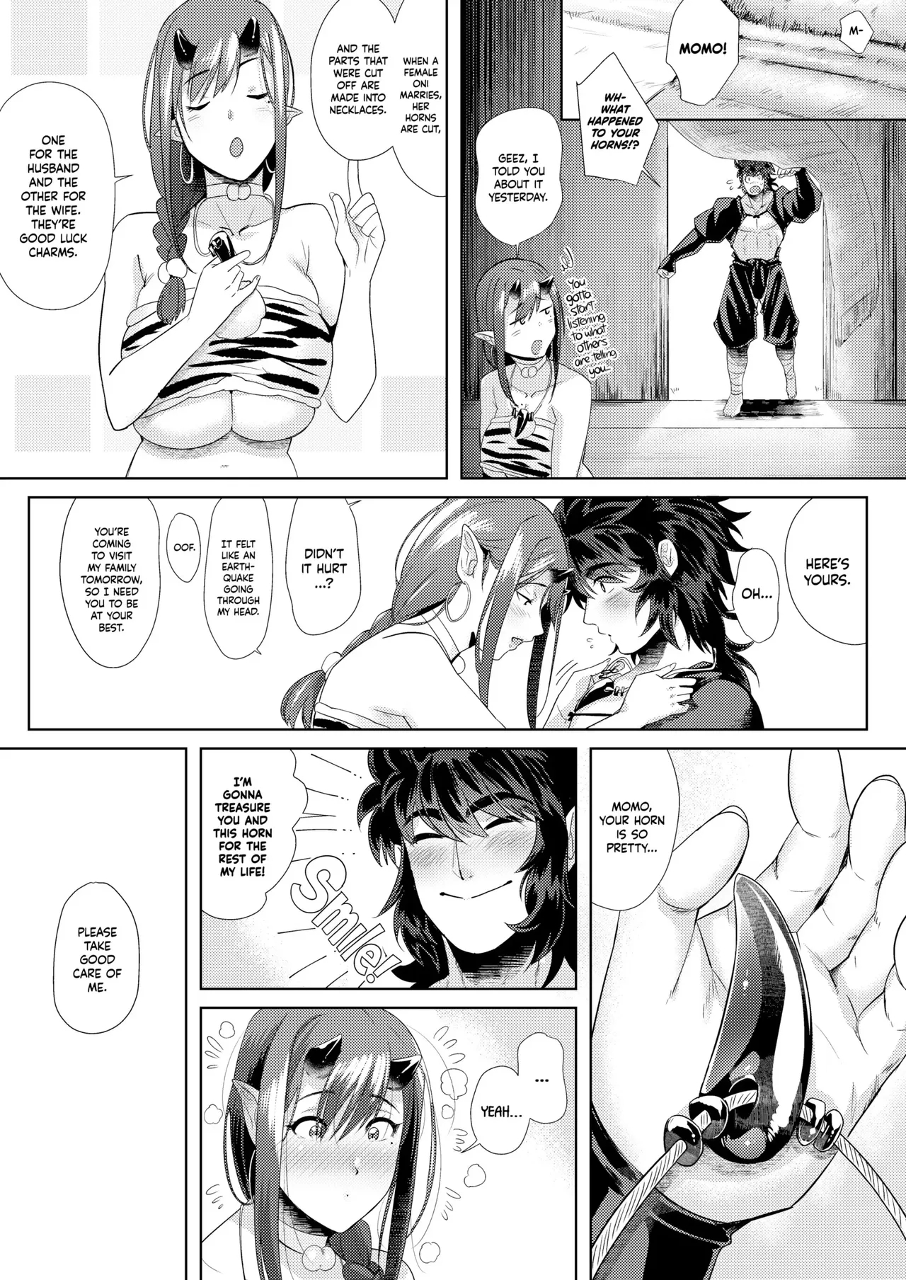 The Oni And The Young Peach - The Marriage page 4
