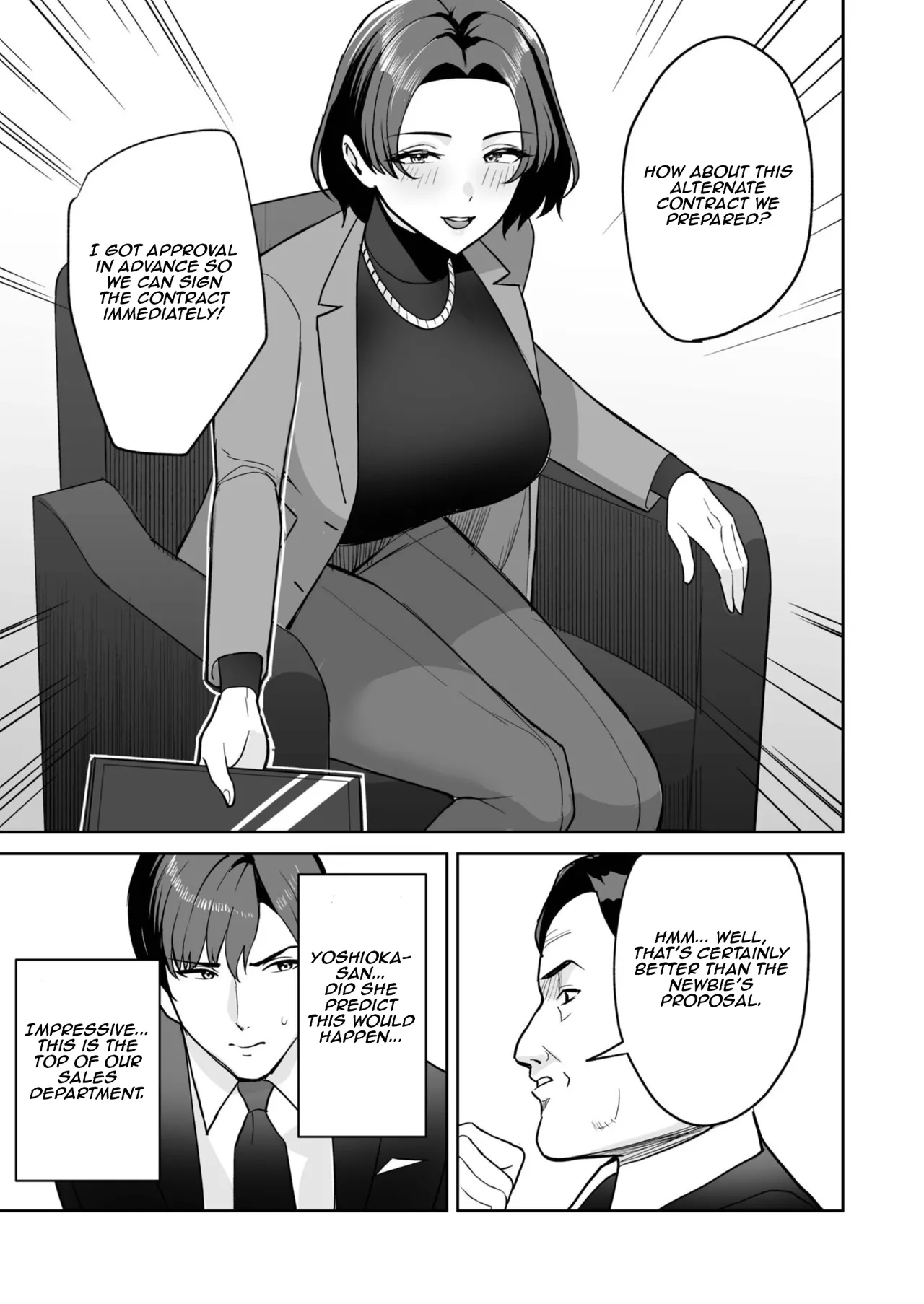 The Reward Is The Body ~the Overly Lewd Employee Benefits Of The Service Department~ page 4