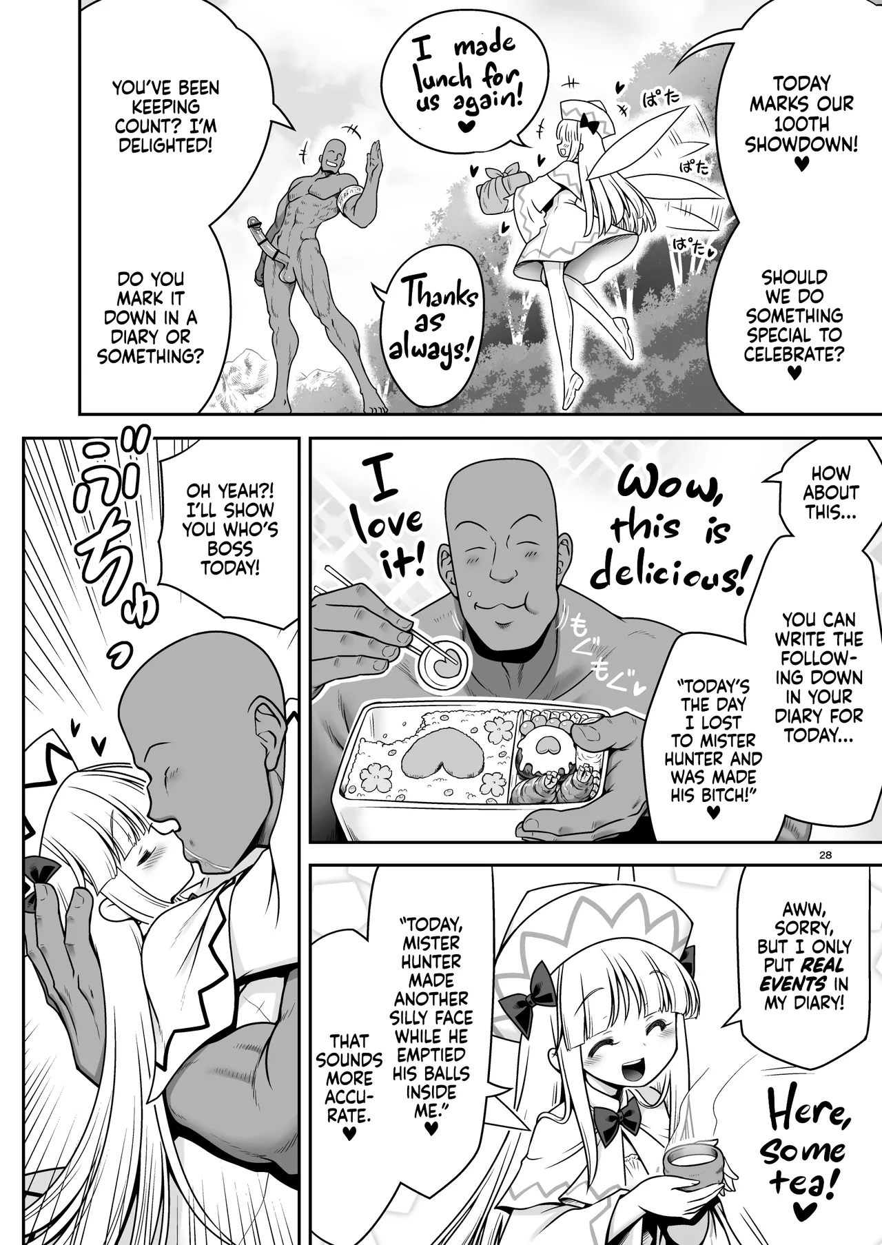 The Sex-incarnate Fairy & The Fairy Hunter Oji-san page 28