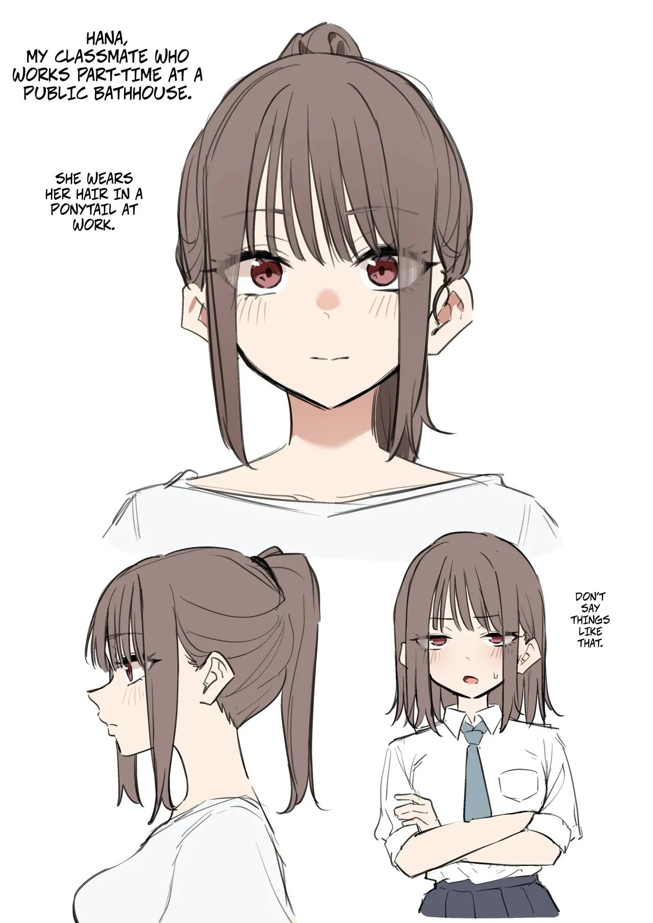 The Story Of How I Went To A Public Bath And Got Washed By A Classmate 1-2 - Ofuroya-san Ni Ittara Doukyuusei Ni Aratte Moratta Hanashi page 23