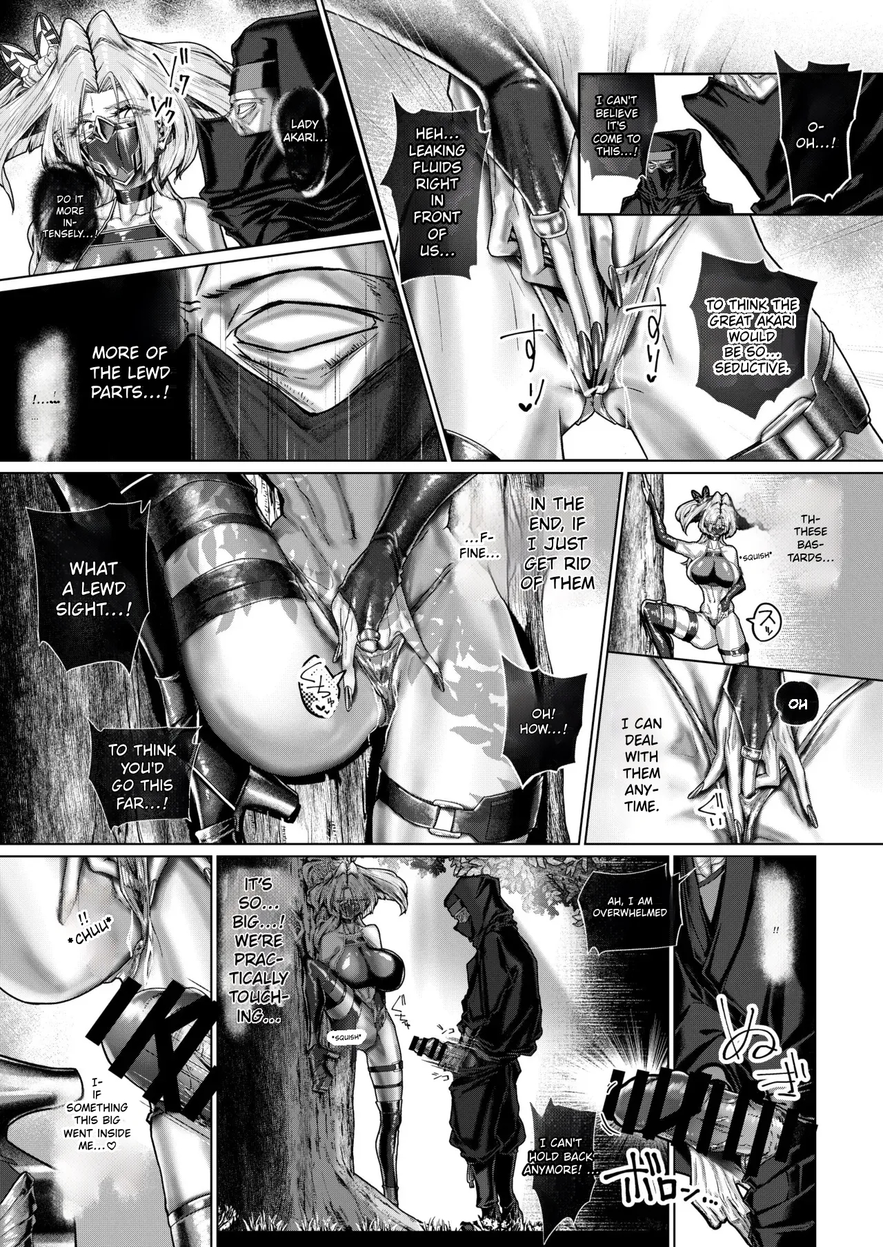The Throbbing Strongest Kunoichi The Moment She Sinks And Falls Into Carnal Desire page 16