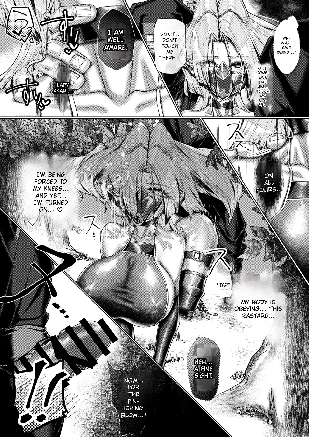 The Throbbing Strongest Kunoichi The Moment She Sinks And Falls Into Carnal Desire page 19