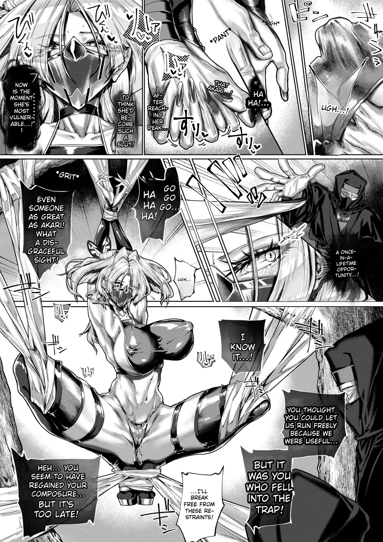 The Throbbing Strongest Kunoichi The Moment She Sinks And Falls Into Carnal Desire page 21