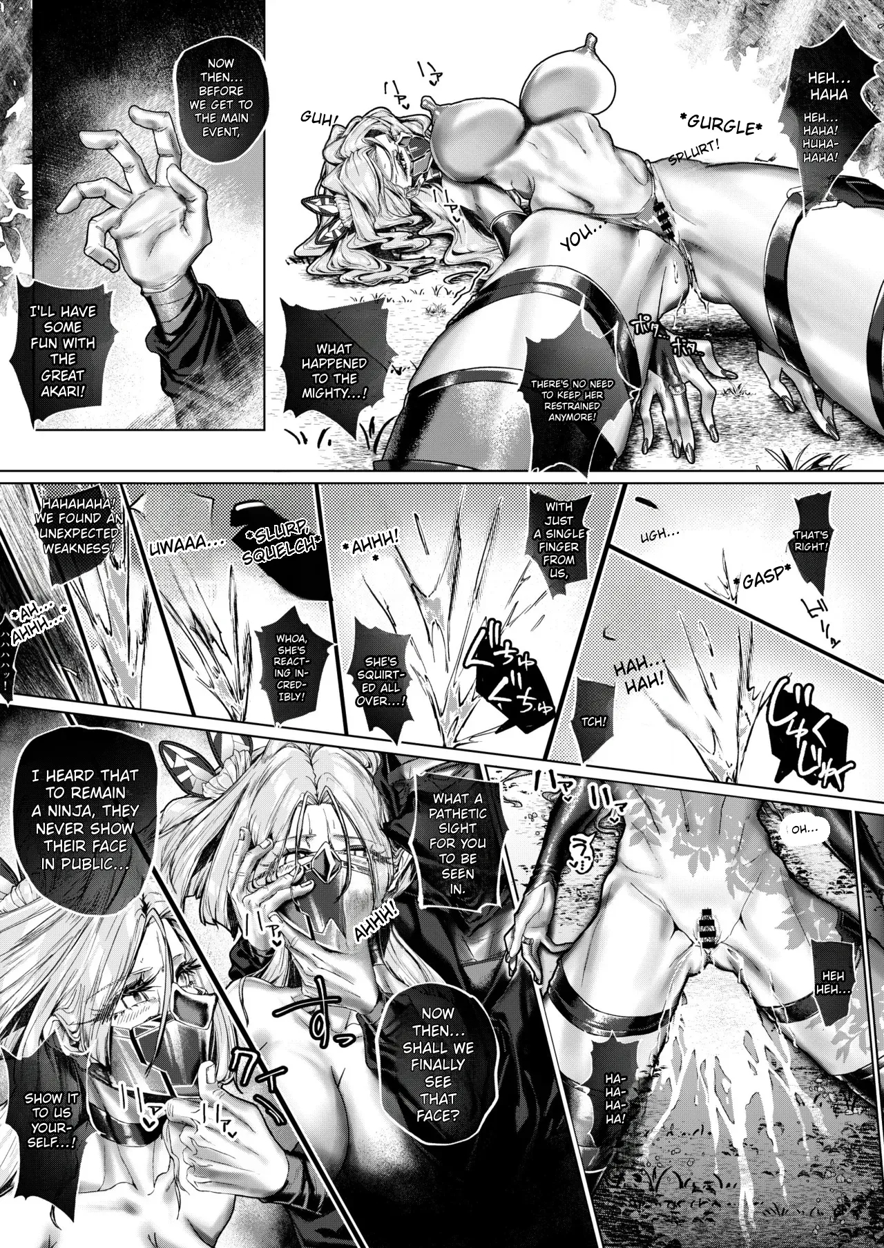 The Throbbing Strongest Kunoichi The Moment She Sinks And Falls Into Carnal Desire page 26
