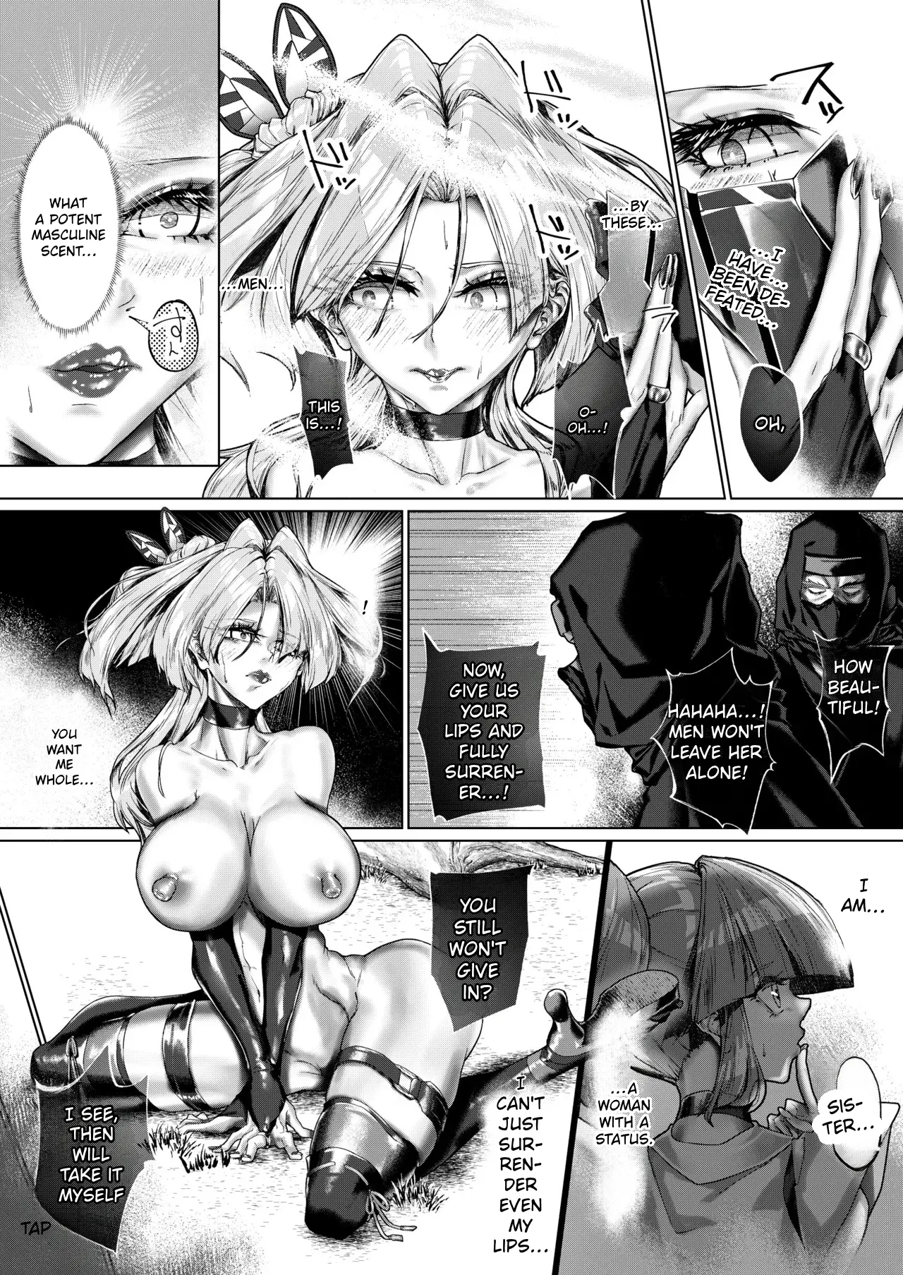 The Throbbing Strongest Kunoichi The Moment She Sinks And Falls Into Carnal Desire page 27