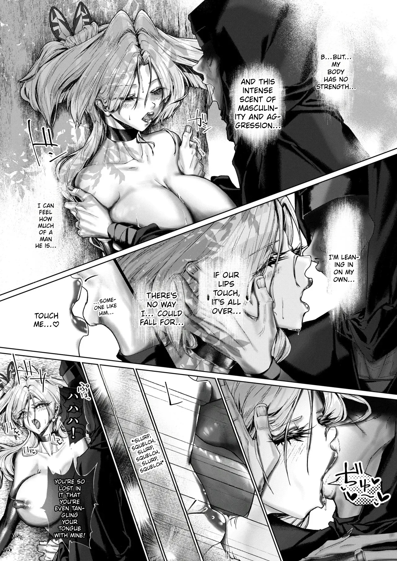 The Throbbing Strongest Kunoichi The Moment She Sinks And Falls Into Carnal Desire page 28