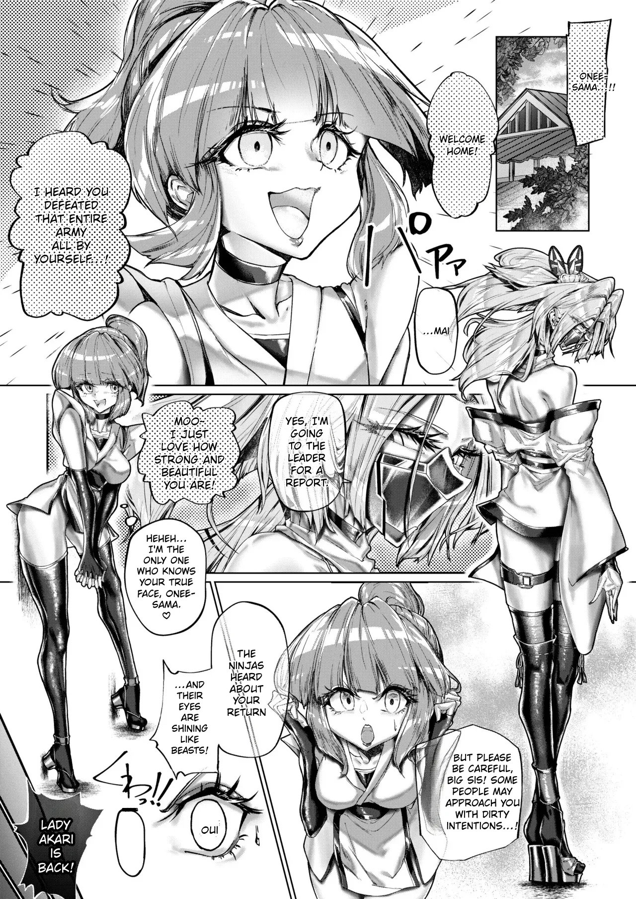The Throbbing Strongest Kunoichi The Moment She Sinks And Falls Into Carnal Desire page 4
