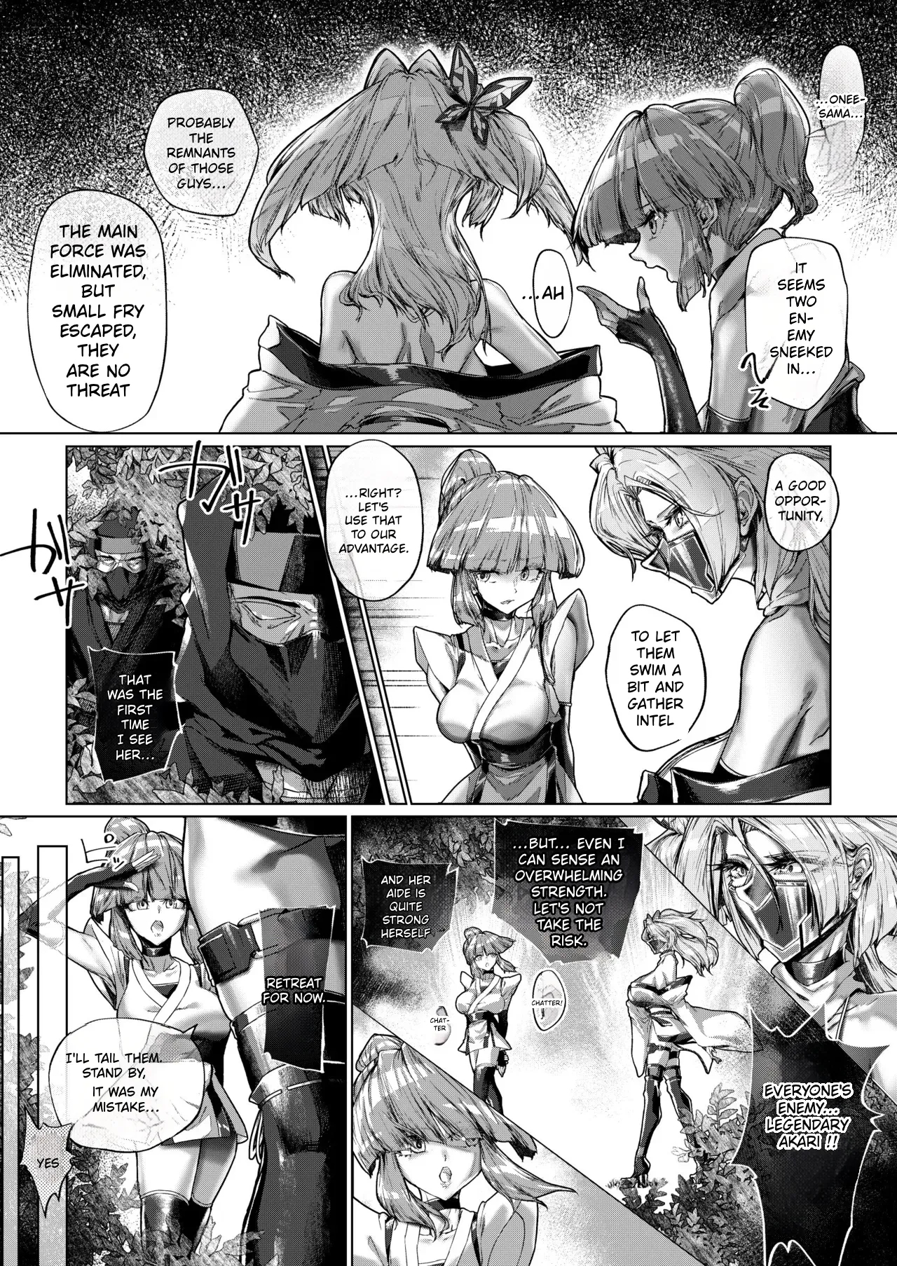 The Throbbing Strongest Kunoichi The Moment She Sinks And Falls Into Carnal Desire page 6