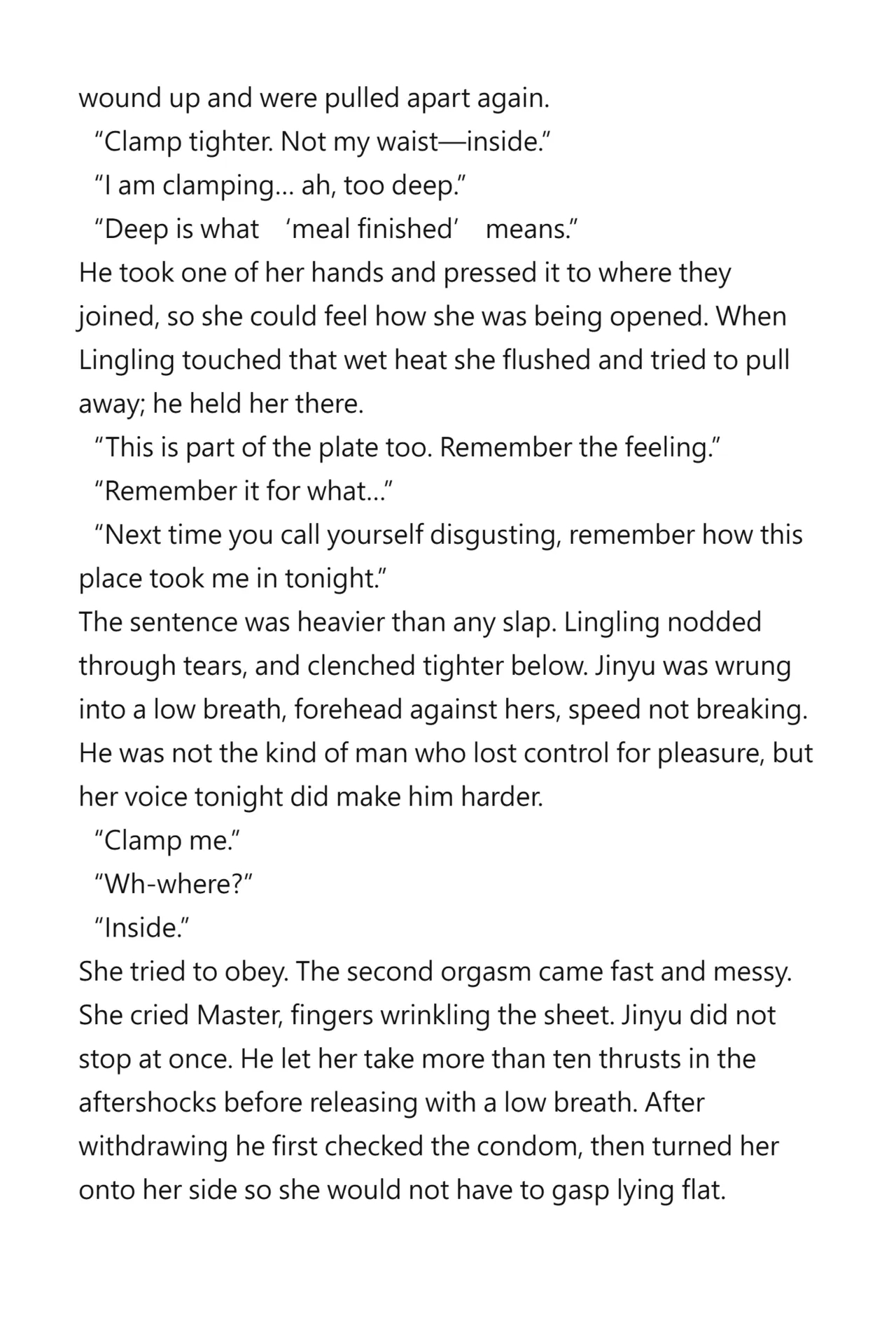 Tonights Menu Is Zhaolingling page 40