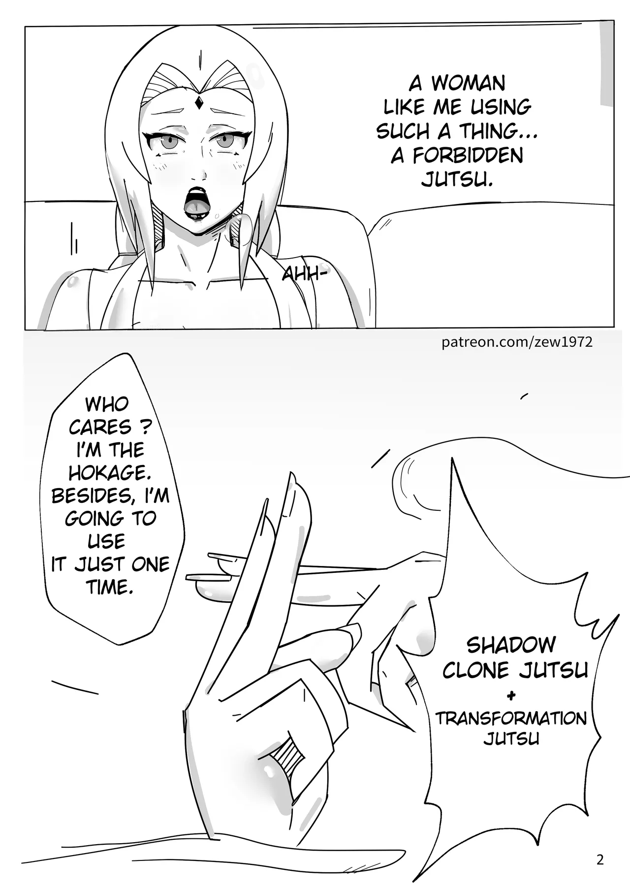 Tsunade - Forbidden Jutsu - Naruto page 2