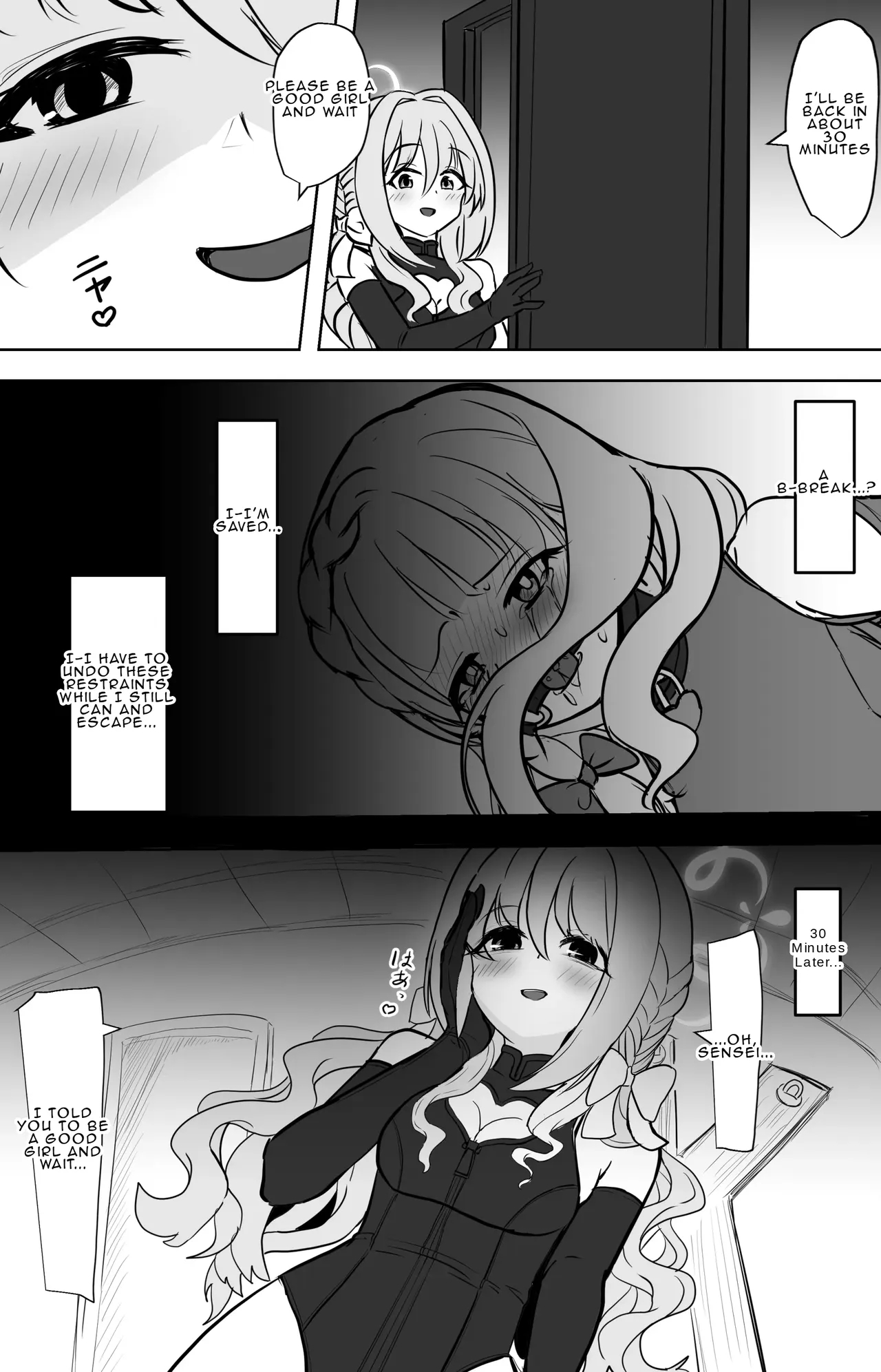 Until Miyo Turns Her Sensei Into A Girl page 16