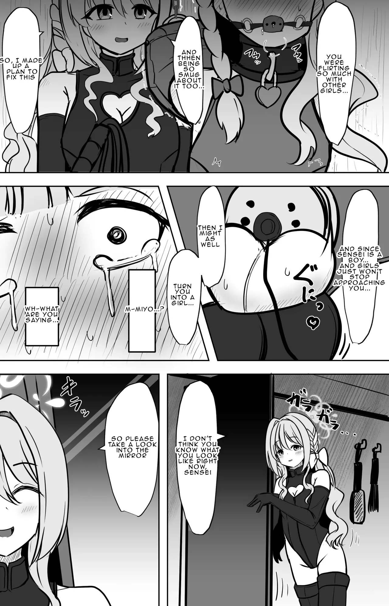 Until Miyo Turns Her Sensei Into A Girl page 8