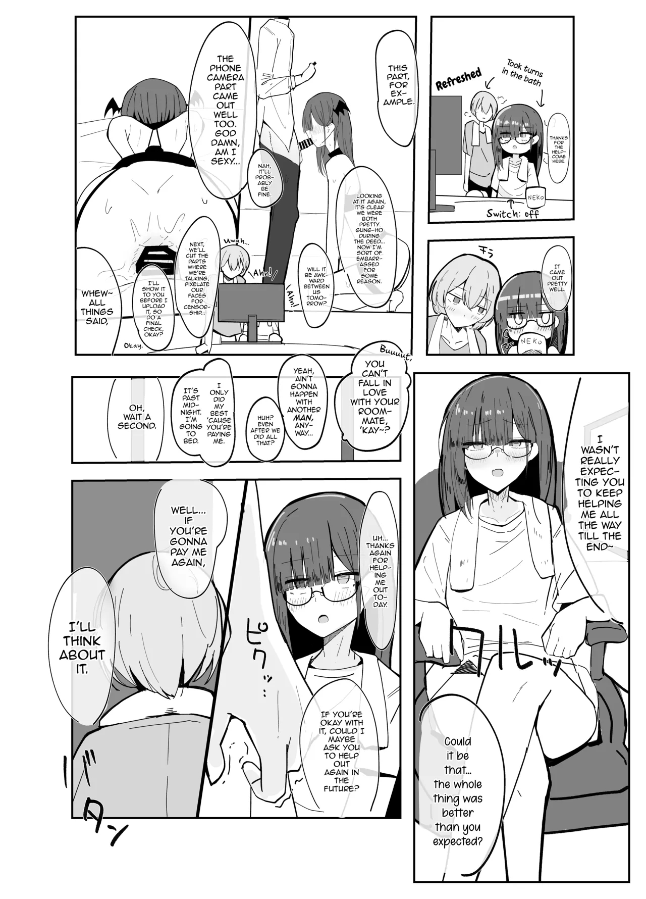 Uraaka Otokonoko To Doukyonin No Ore page 23