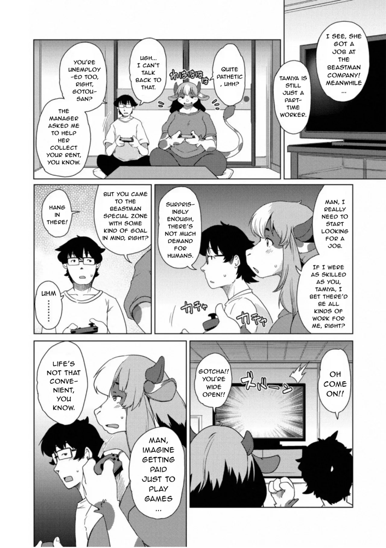 Welcome To The Tokoharu Beastfolk Apartment! page 6