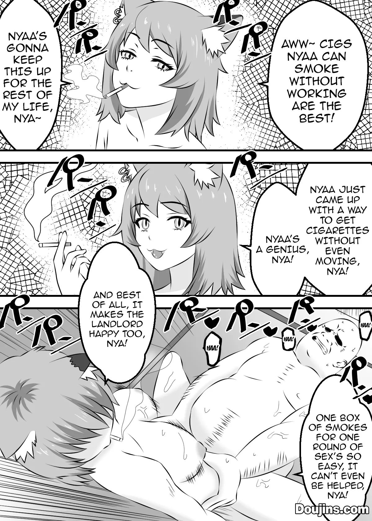 Yarineko Fukanshou No Maguro Juujin Sato Yaniko To Ippatsu Ibako / Yarineko - One Pack A Round To Fuck The Frigid Beastwoman Sato Yaniko page 2