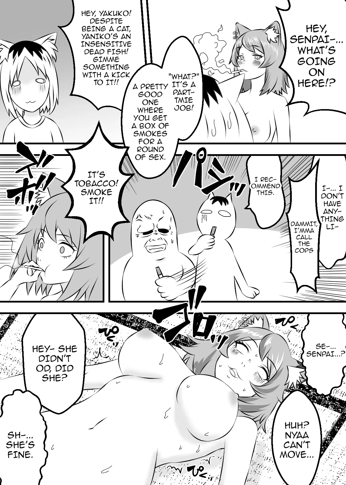 Yarineko Fukanshou No Maguro Juujin Sato Yaniko To Ippatsu Ibako / Yarineko - One Pack A Round To Fuck The Frigid Beastwoman Sato Yaniko page 7