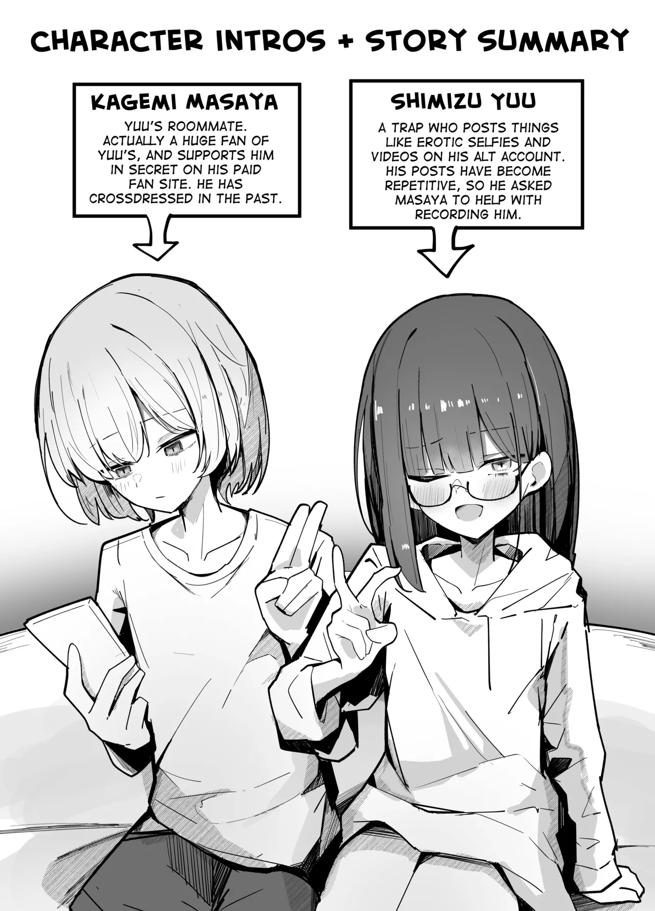 Zoku Uraaka Otokonoko To Doukyonin No Ore page 3