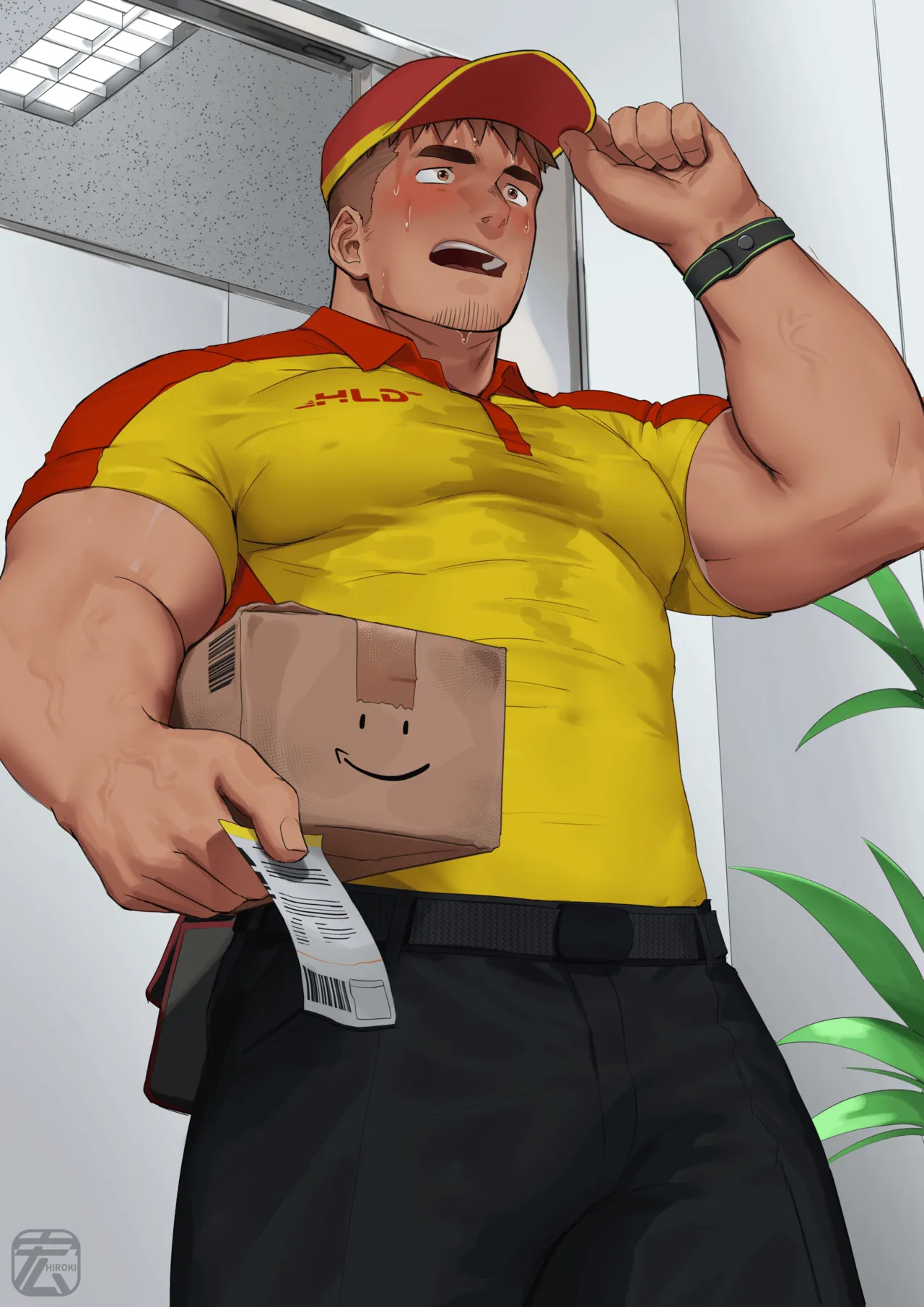 A Macho Delivery Boy Who Falls Into Submission page 19